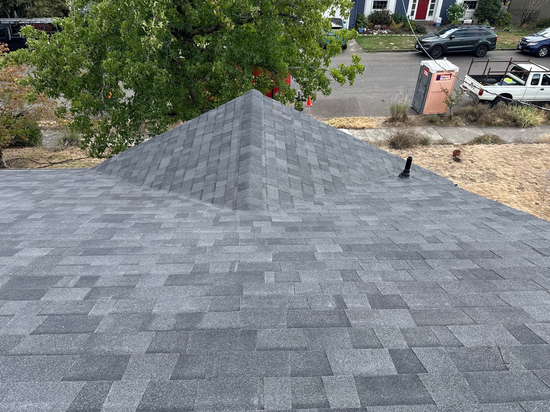 Project in Portland by Tom Leach Roofing
