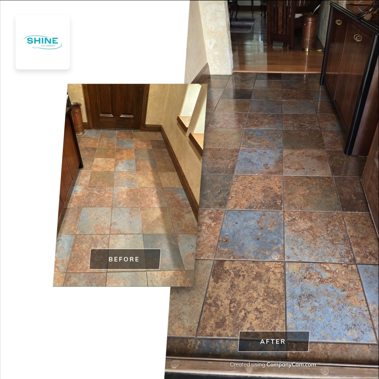 Project in Boerne by SHINE Tile and Grout Cleaning