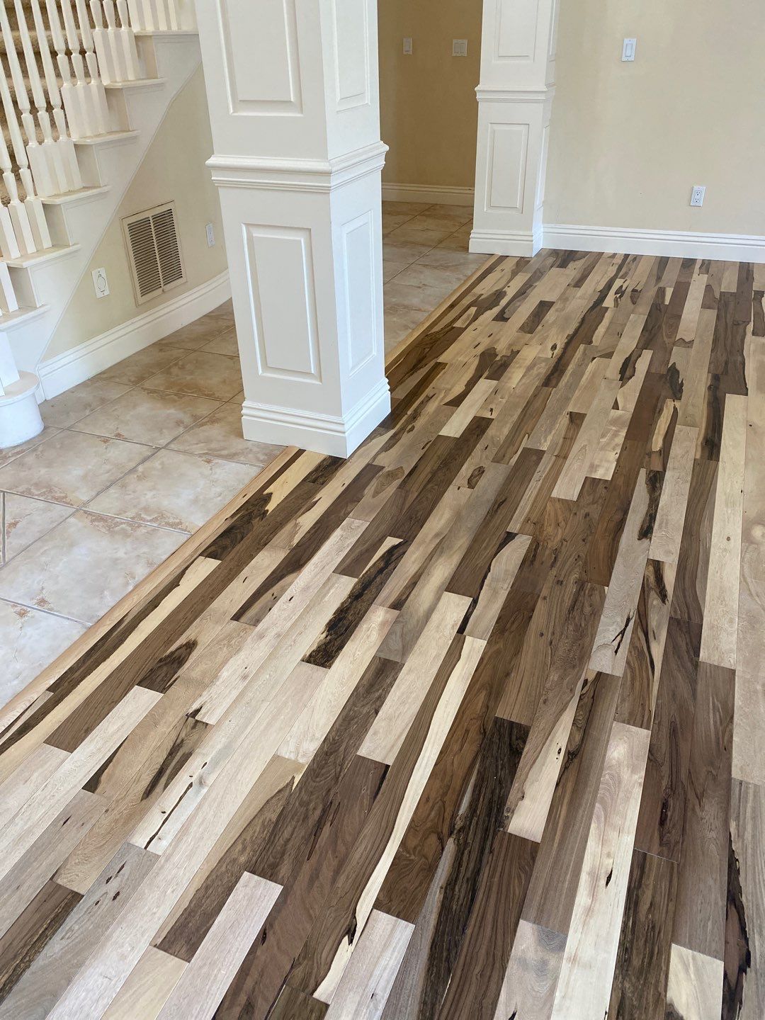 Prefinshed Hardwood using Brazilian Pecan by Footprints Floors South Sacramento