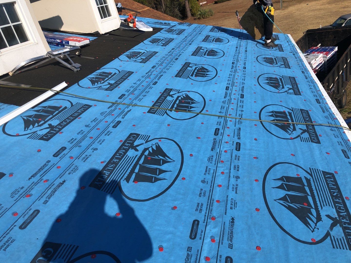 Residential Roofing Installation using Roof Replacement by American Roofing & Construction LLC