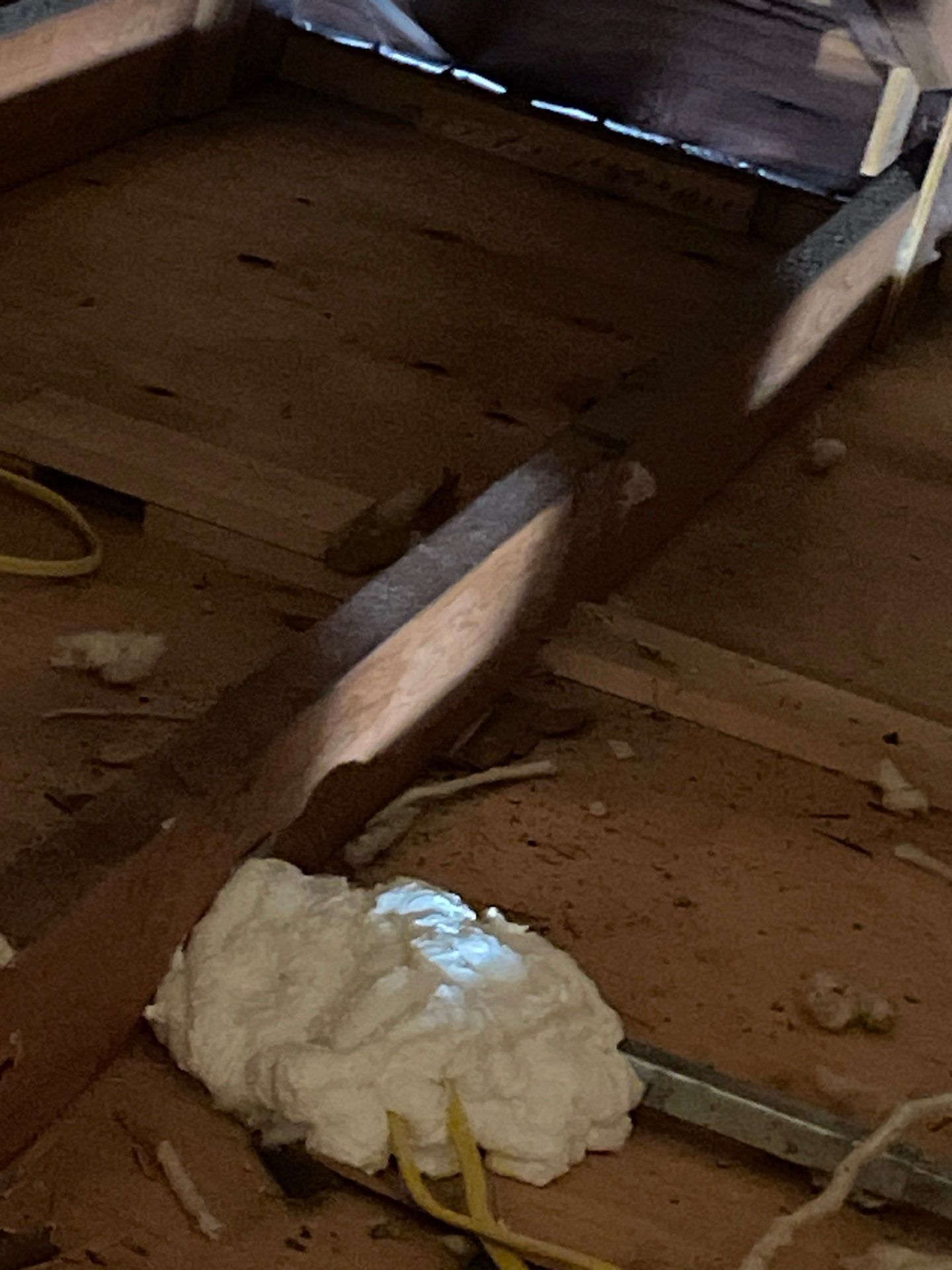 Attic Insulation using Green Fiber Sanctuary by NYS Foam & Energy