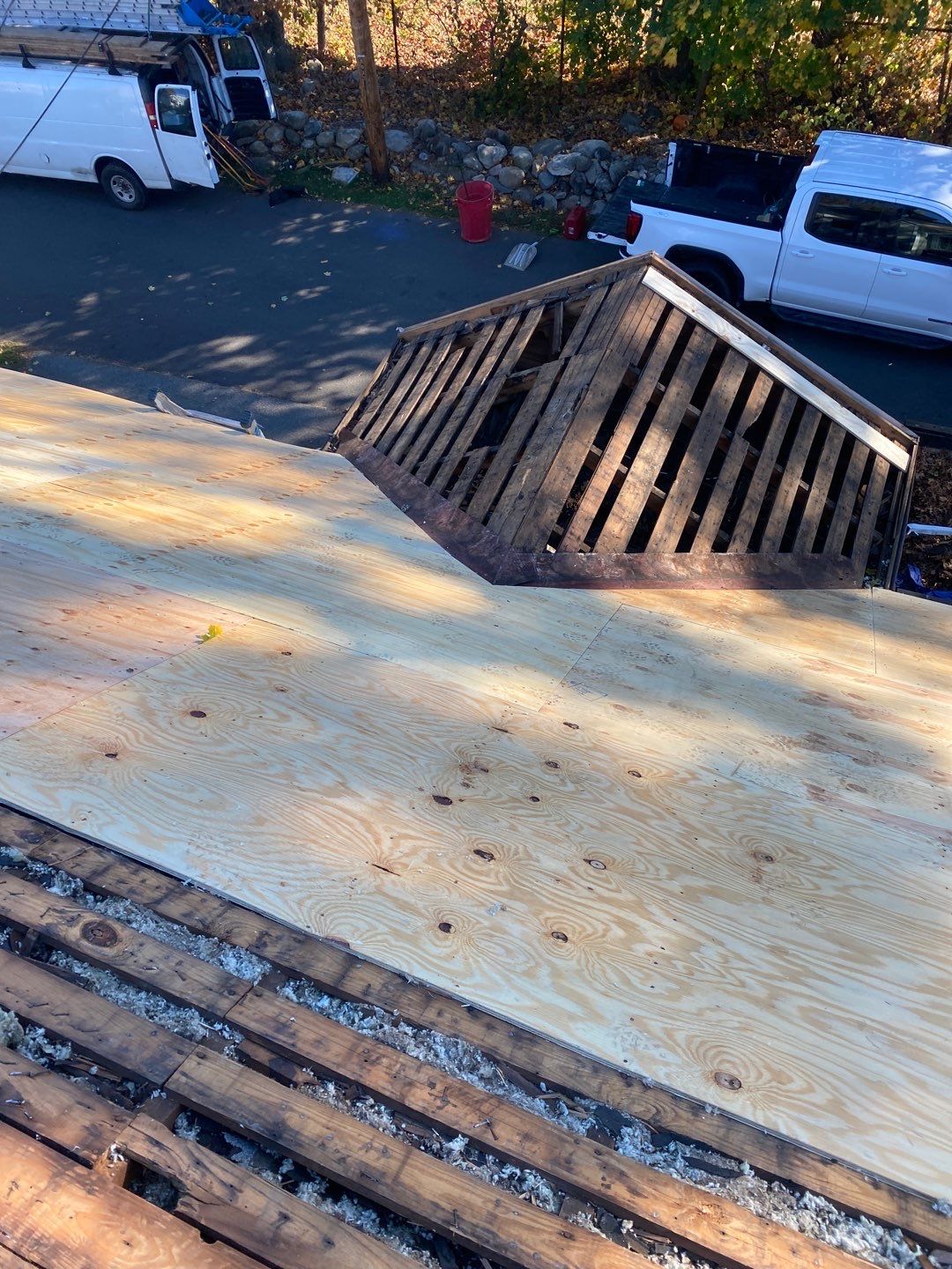 Residential Roofing Installation using Owens Corning TruDefinition by A Plus Exterior