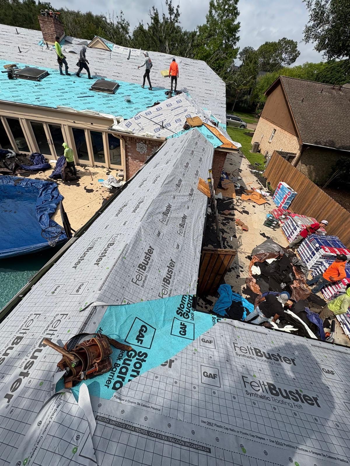 Project in Missouri City by Big State Roof Solutions