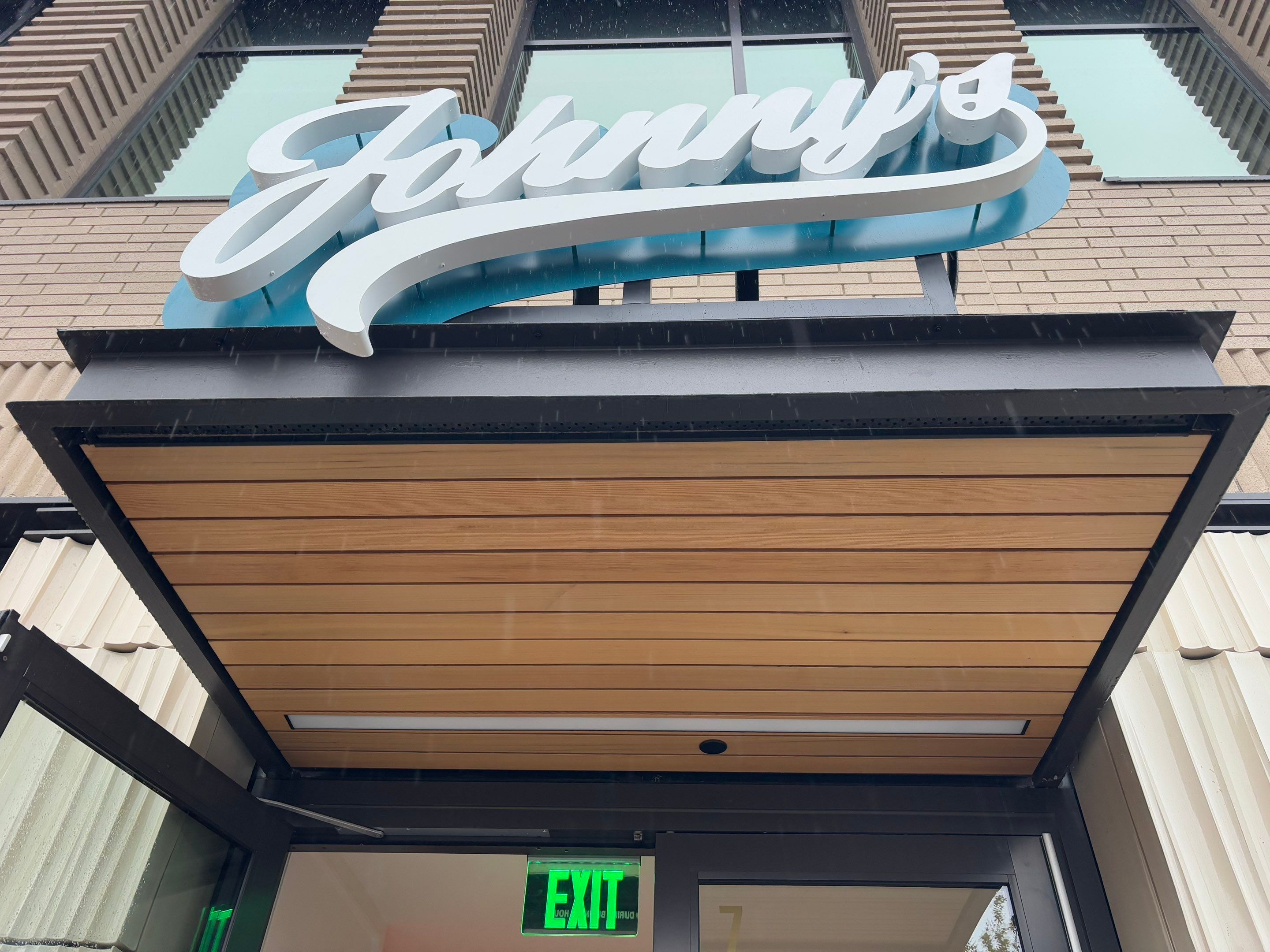 Custom Channel Letter Signage Installation for Johnny's in San Mateo by City Signs