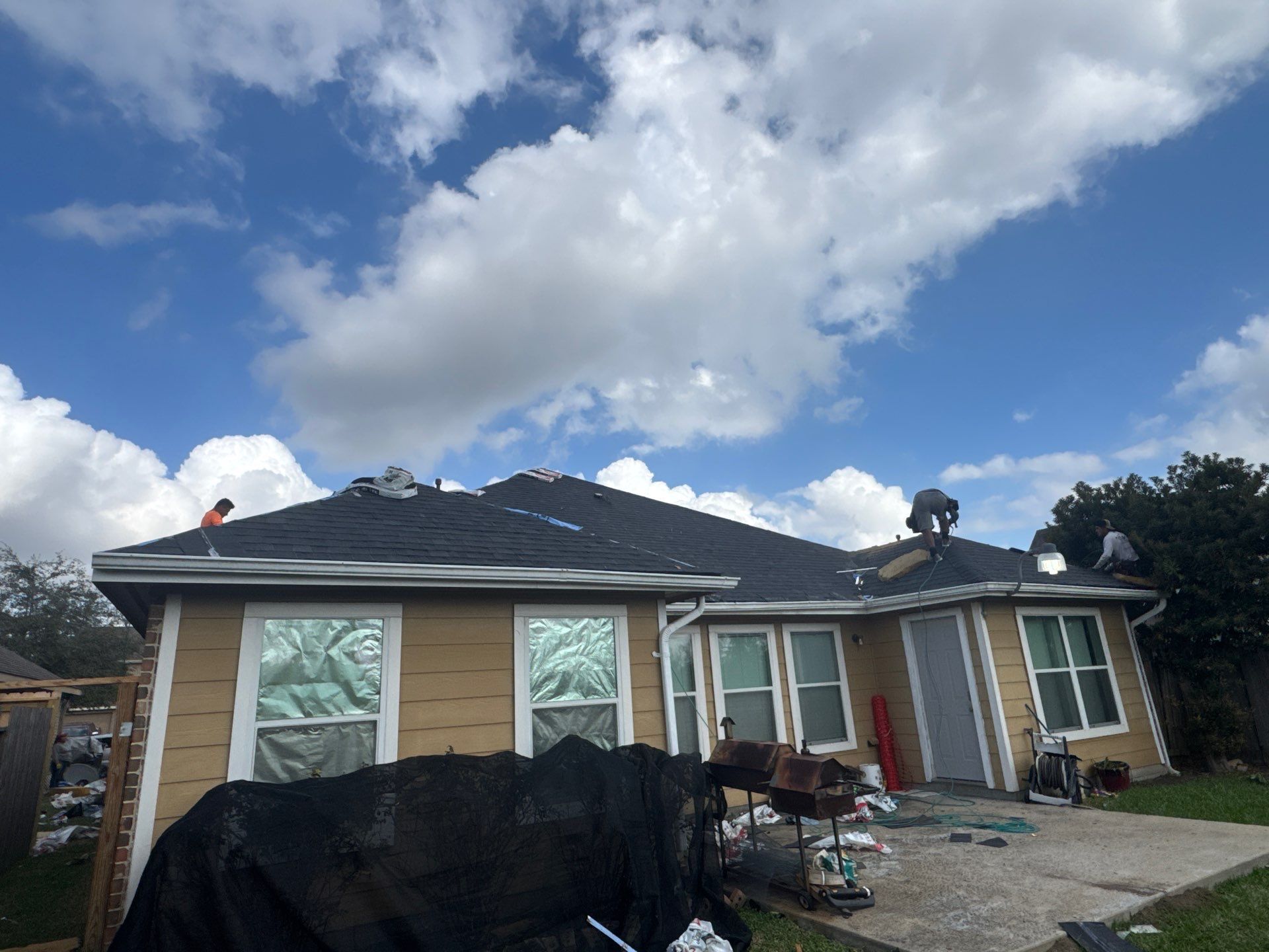 Project in Houston by Proud Roofing
