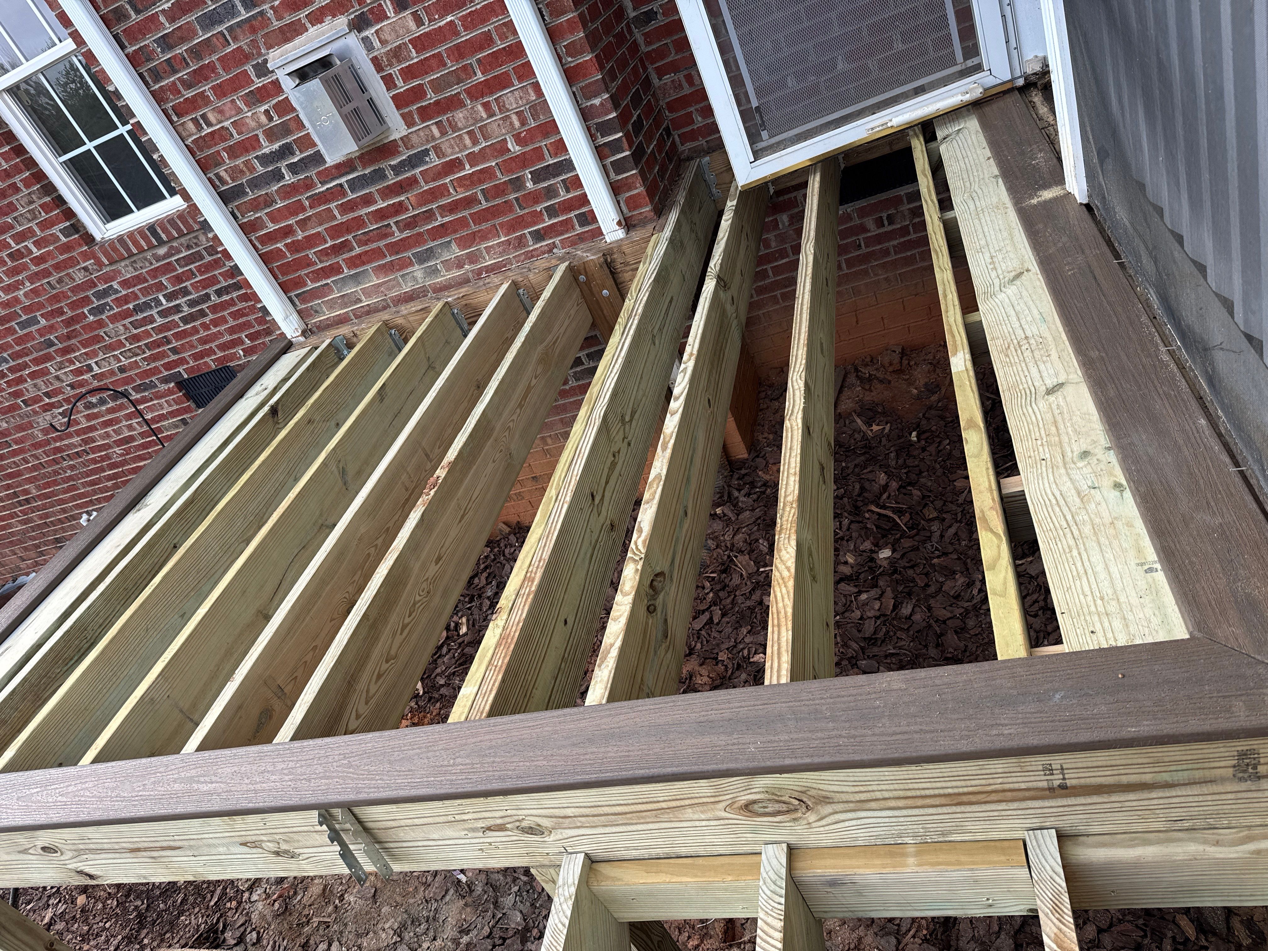 5 Day Deck RebBuild by A Step Above Handy LLC 