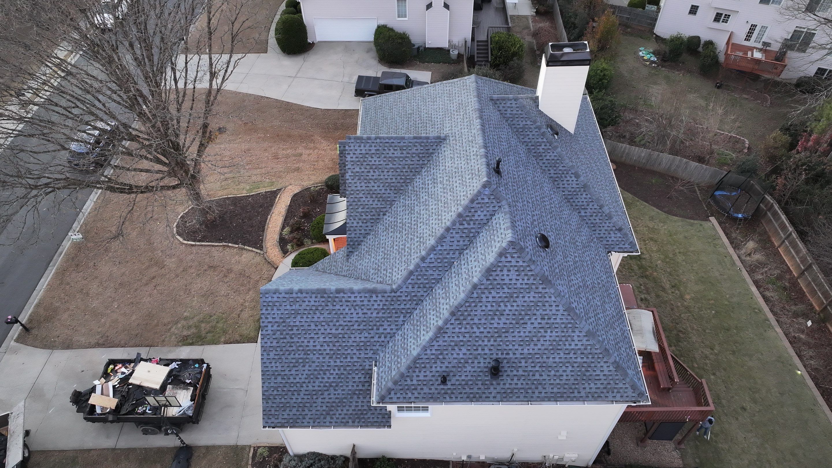 GAF Timberline HDZ in Pewter Grey by Element Pros Roofing, LLC