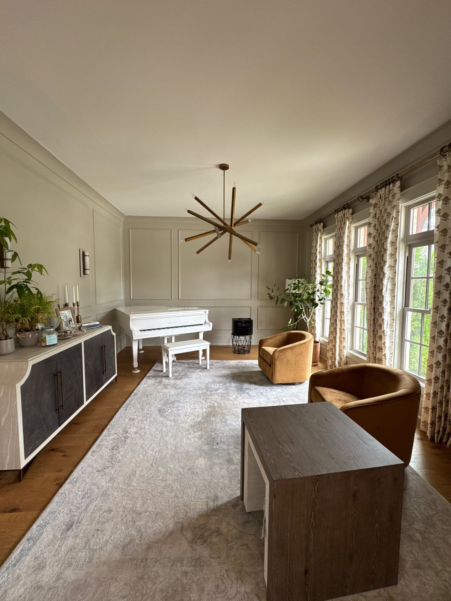 Modern Marietta Interior Renovation with Custom Built-ins and Wine Cellar by Swift Home Renovations