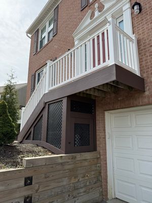Re deck and stairs 