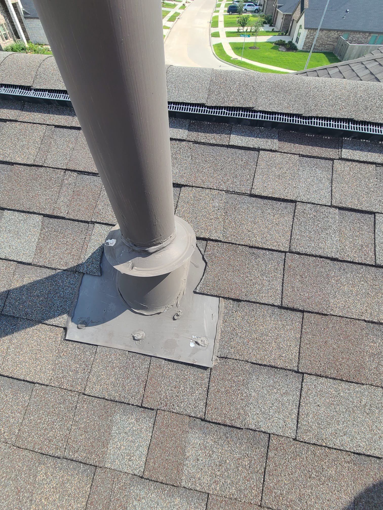 Hail Damage using Owen's Corning Duration (Lifetime) Shingles by Roof Repair Company