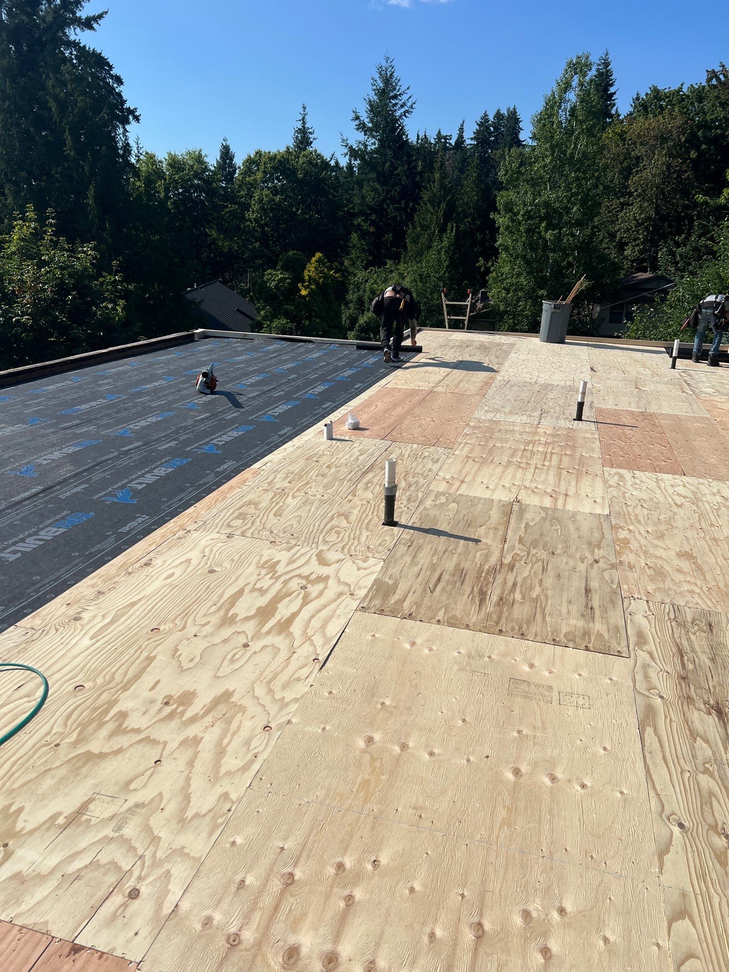 Residential Roofing Installation using GAF UHDZ Shingles by Roofing Formula LLC