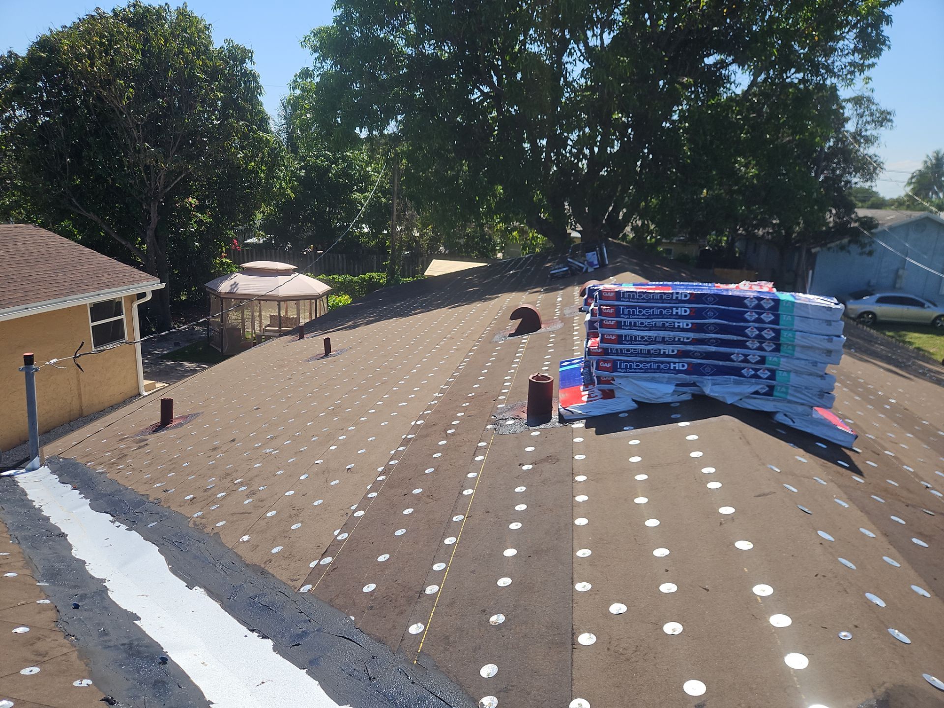 Residential Roofing Installation using GAF by BLUES BROTHERS ROOFING