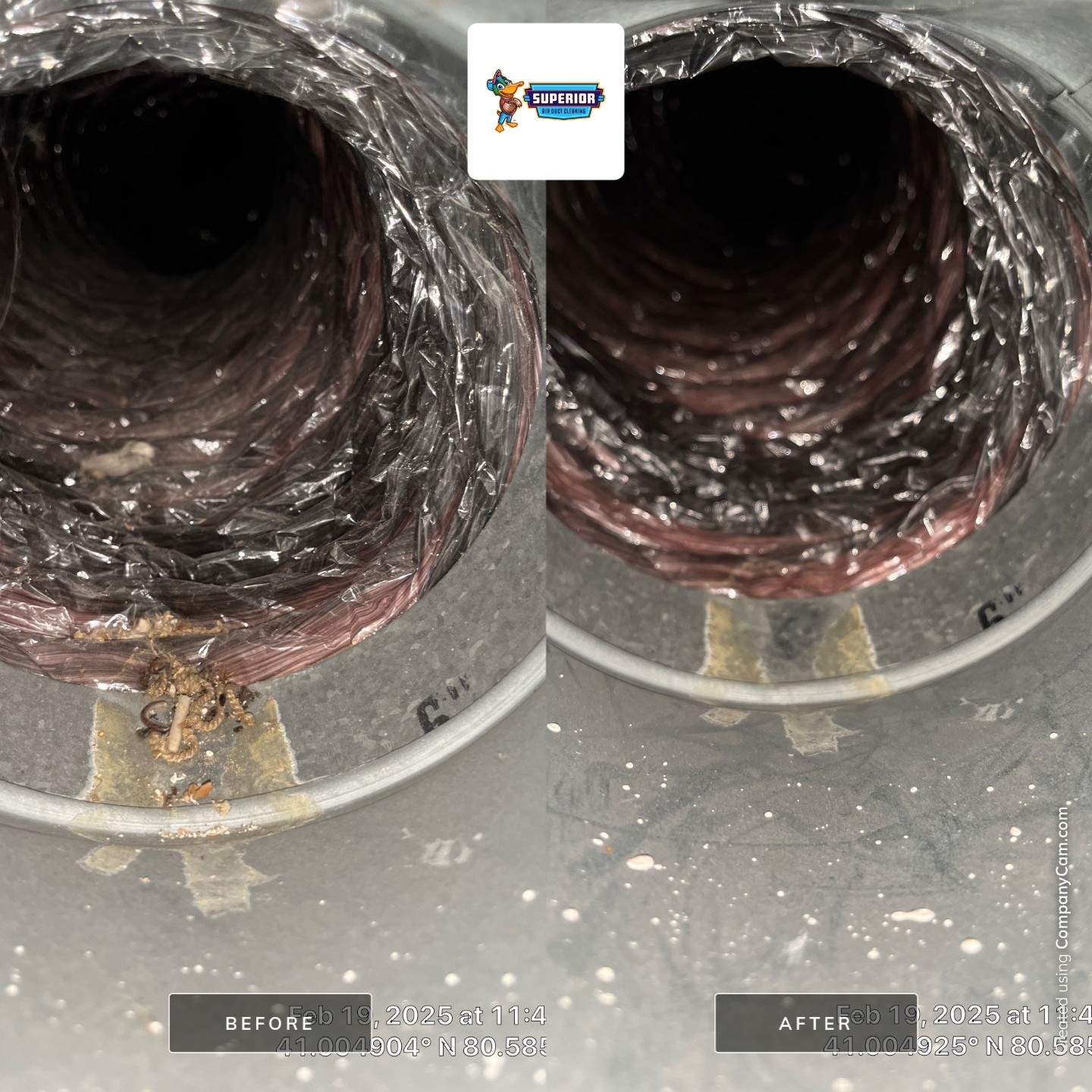 Air Duct Cleaning With a Vacuum Truck in Youngstown, OH by Superior Air Duct Cleaning