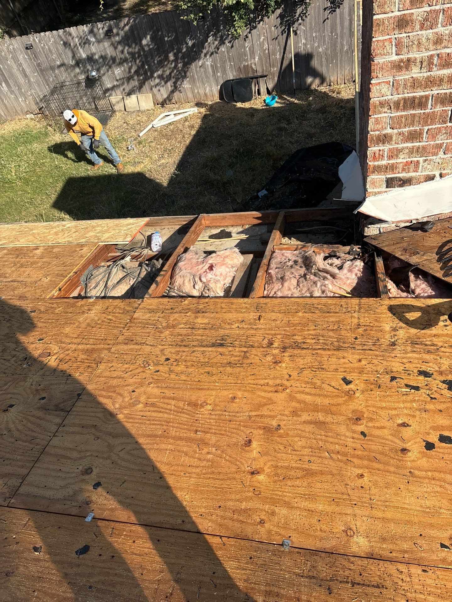Residential Roofing Installation using Owen's Corning Duration (Lifetime) Shingles by Roof Repair Company