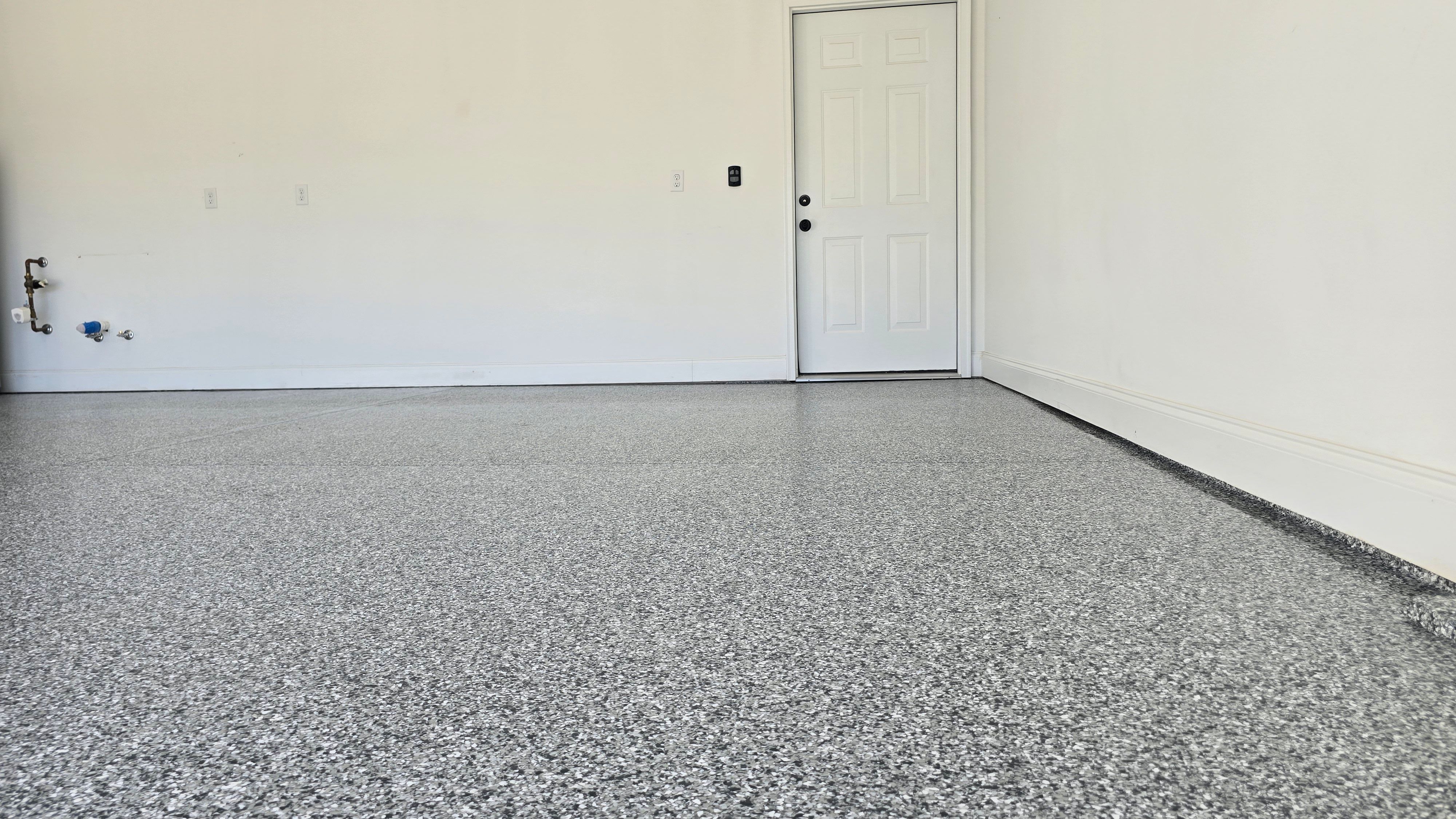 Porch, Patio, & Garage Completed Using Gravel by Elite Floor Solutions