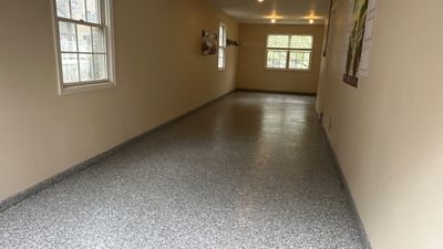 Curtis S. got his floor and basement a new floor