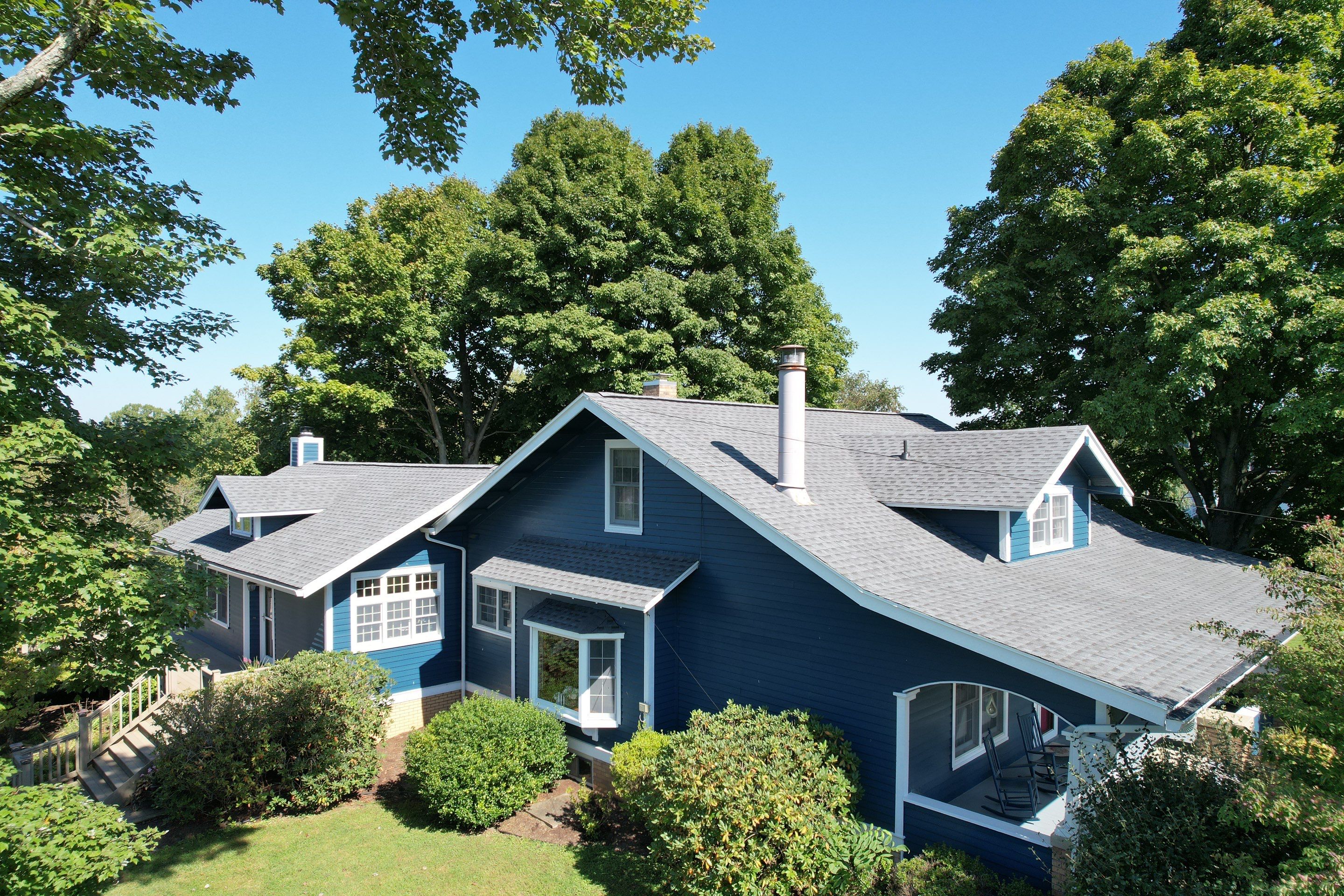 Residential Roofing Installation using GAF Timberline HDZ, Pewter Gray by Rainstoppers Roofing
