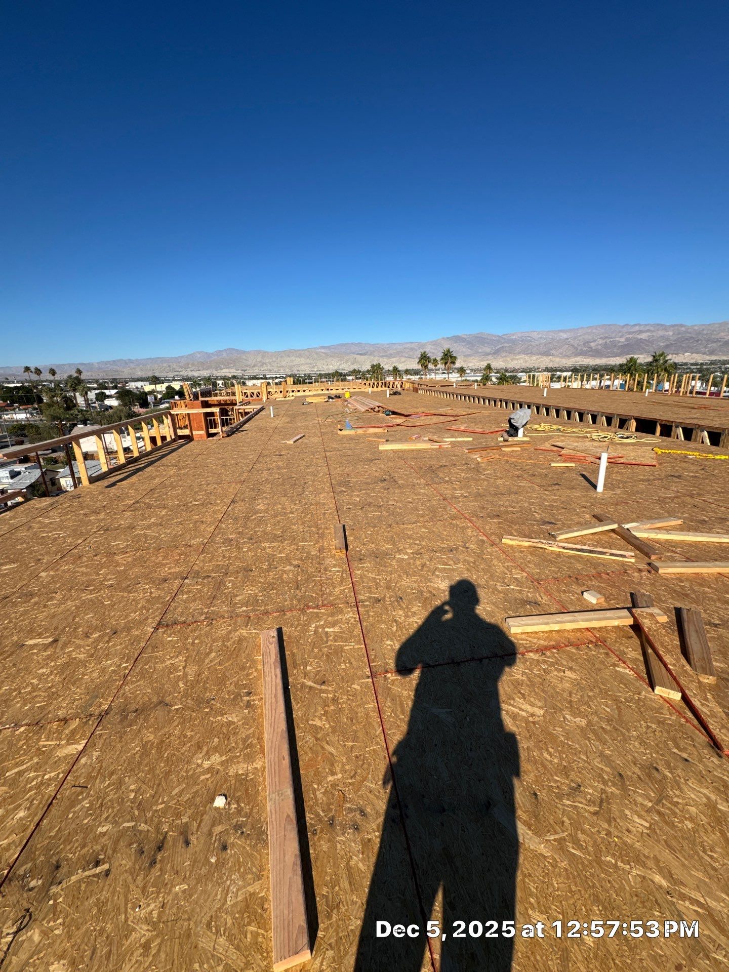 Project in Indio by Desert Roof Concepts