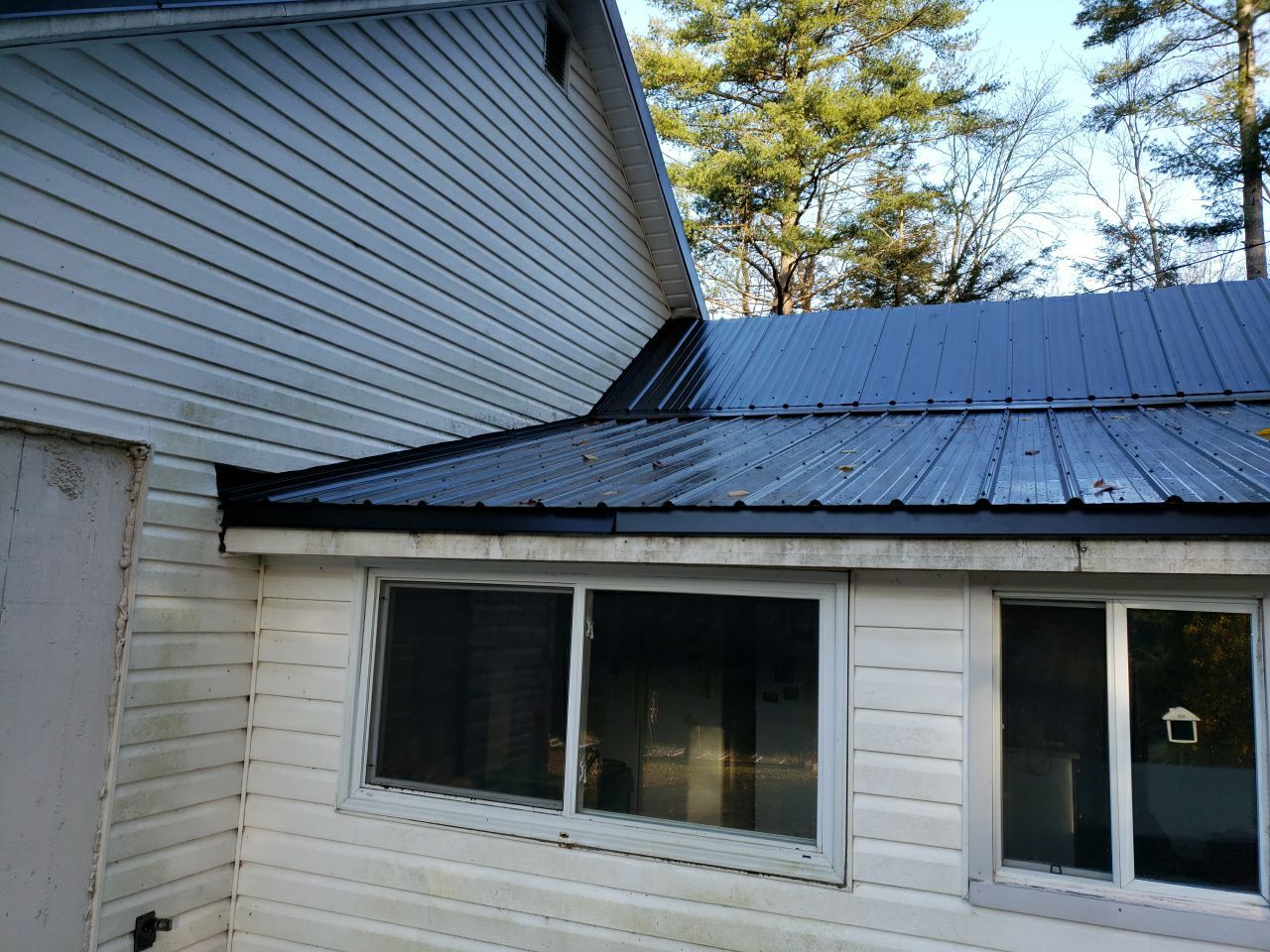 Exposed Fastener Metal Roof using Vicwest UltraVic by Jay Carter Roofing & Sheet Metal