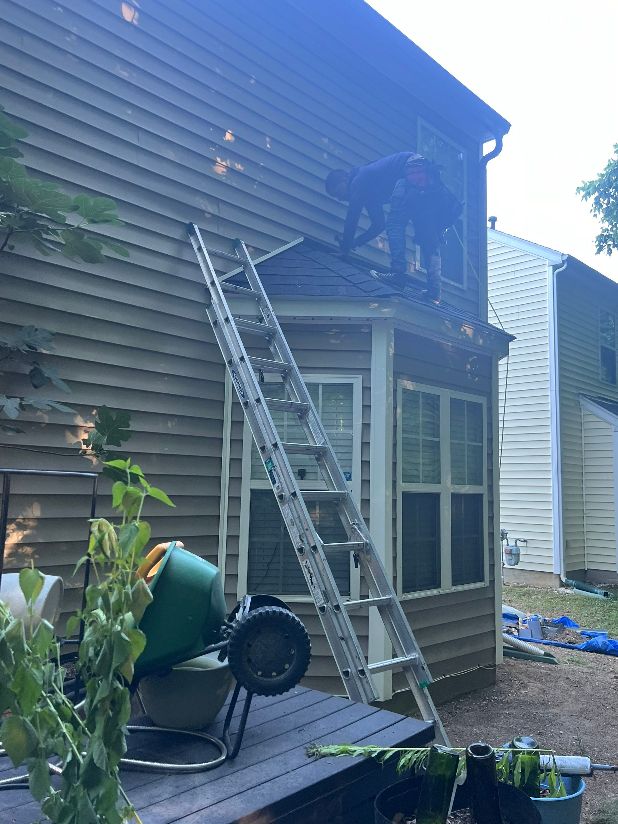 Roof replacement by hail damage by Just Brilliant Restoration JBR