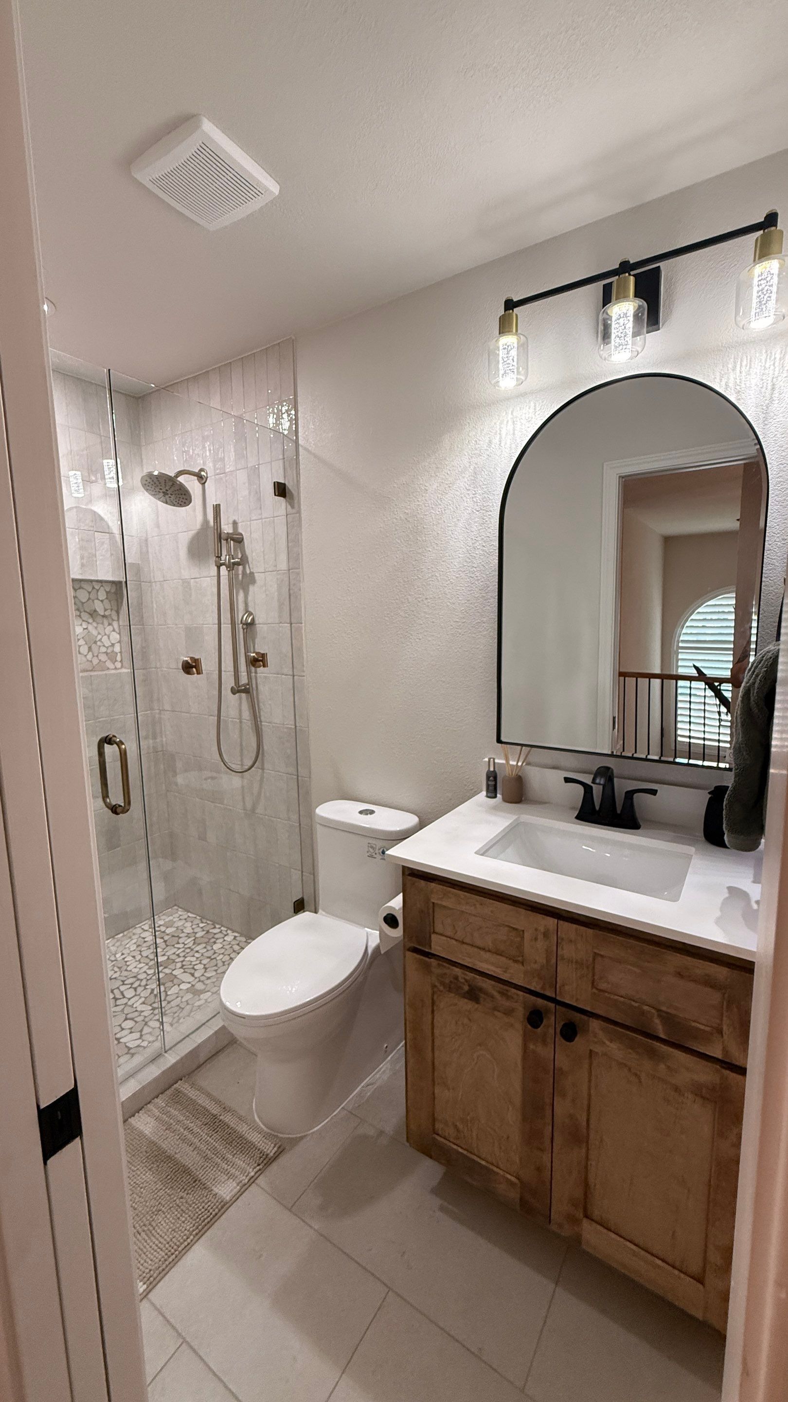 McKinney, TX: Bathroom Addition & Stairs Remodel by C3 Custom Builds