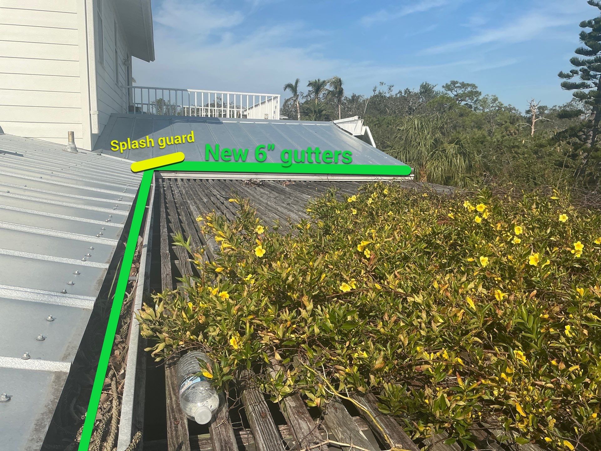 Fascia Installation and New Gutters and Downspouts in Sarasota FL by Gutter Professors