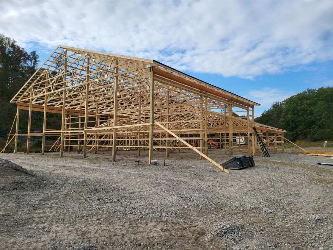 Custom Post-Frame Home Construction and Metal Building in Nashville by The Barn Builders