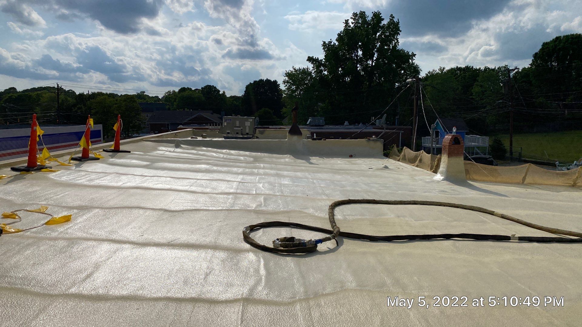 Spray Foam Roof  by Just In Time Roofing and Restoration