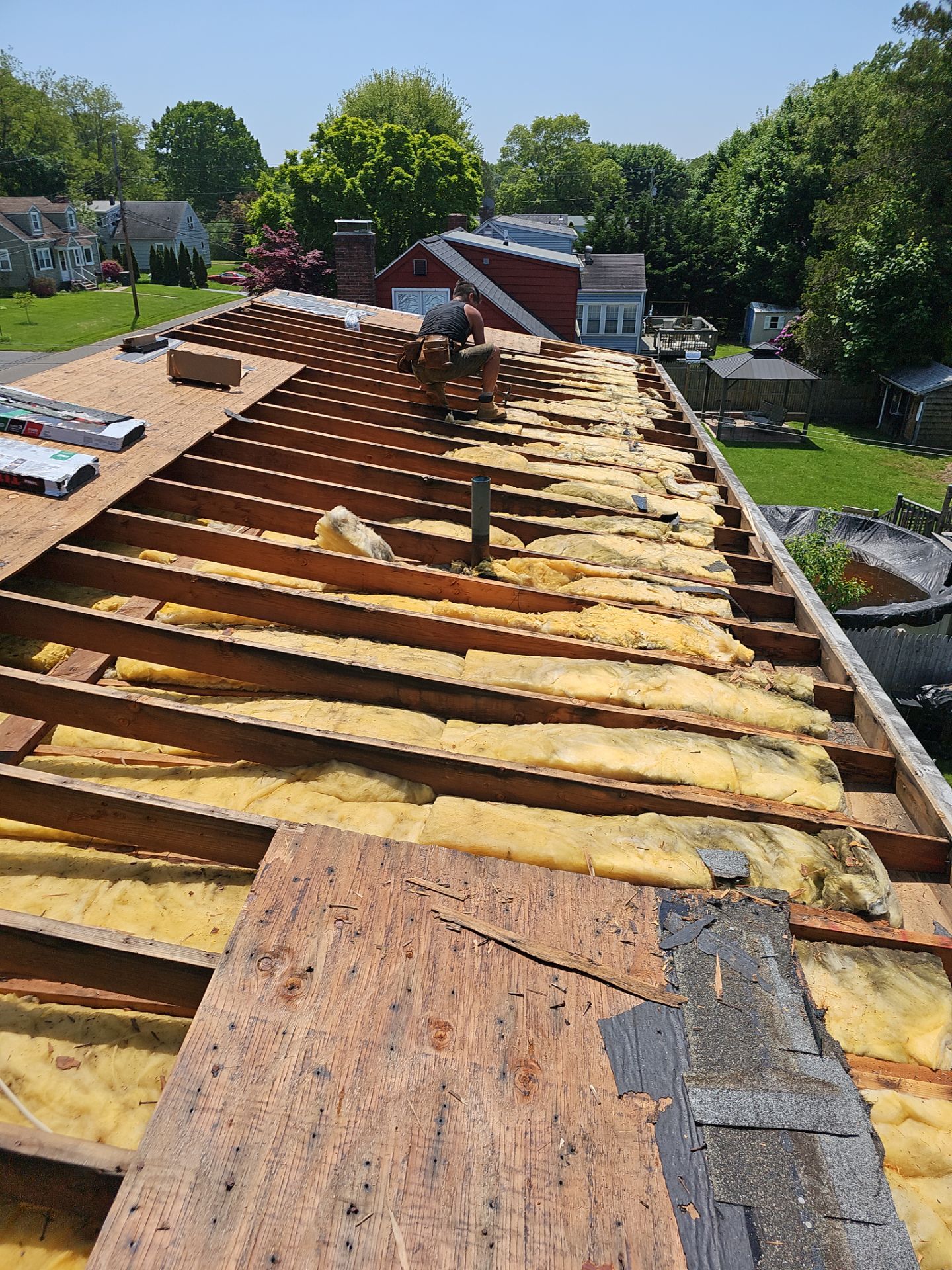 Residential Roofing Installation using Tamko Titan XT - Virginia Slate by A Plus Exterior