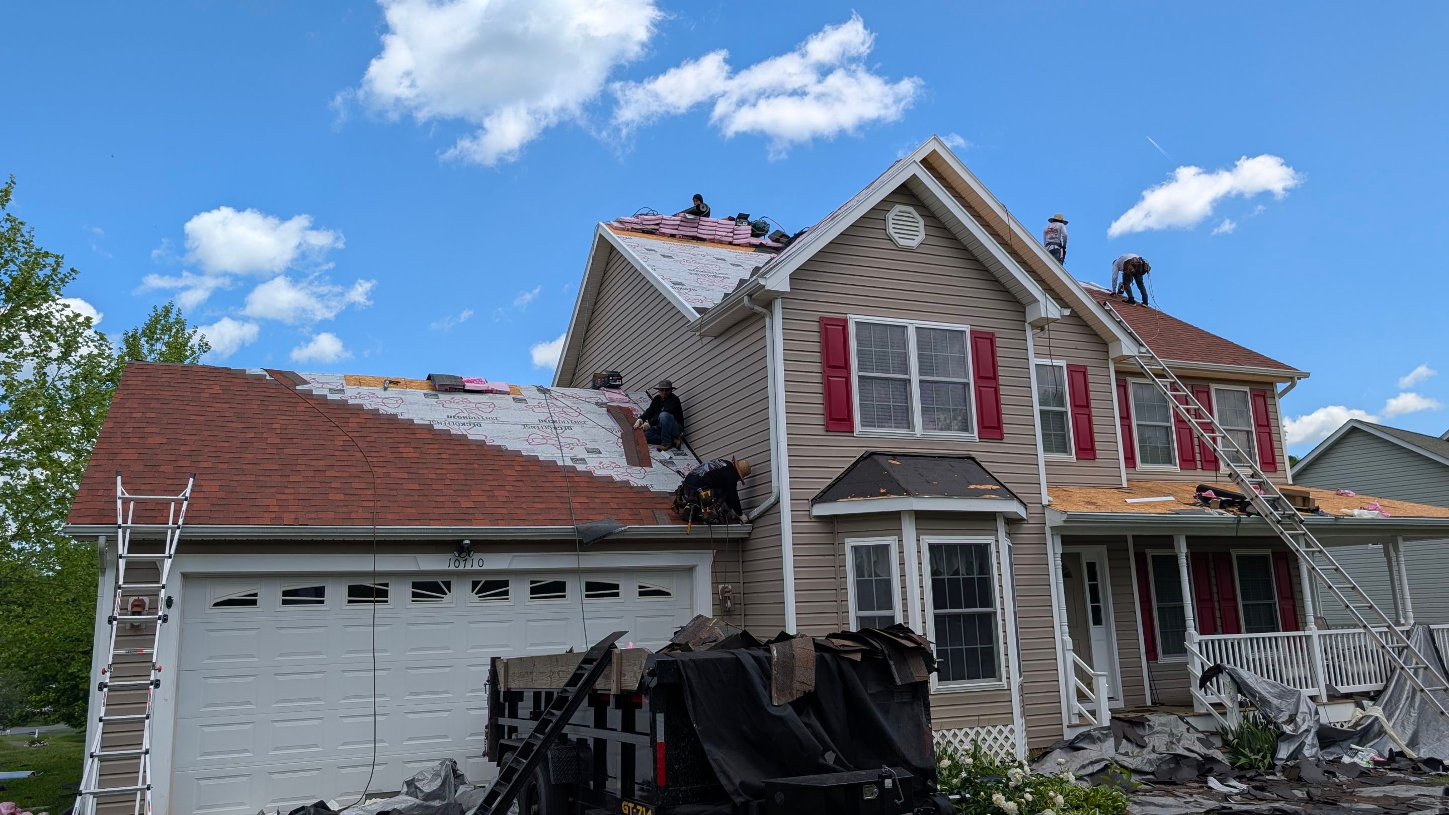 Terra Cotta roof replacement by Monster Roofing and Siding LLC 