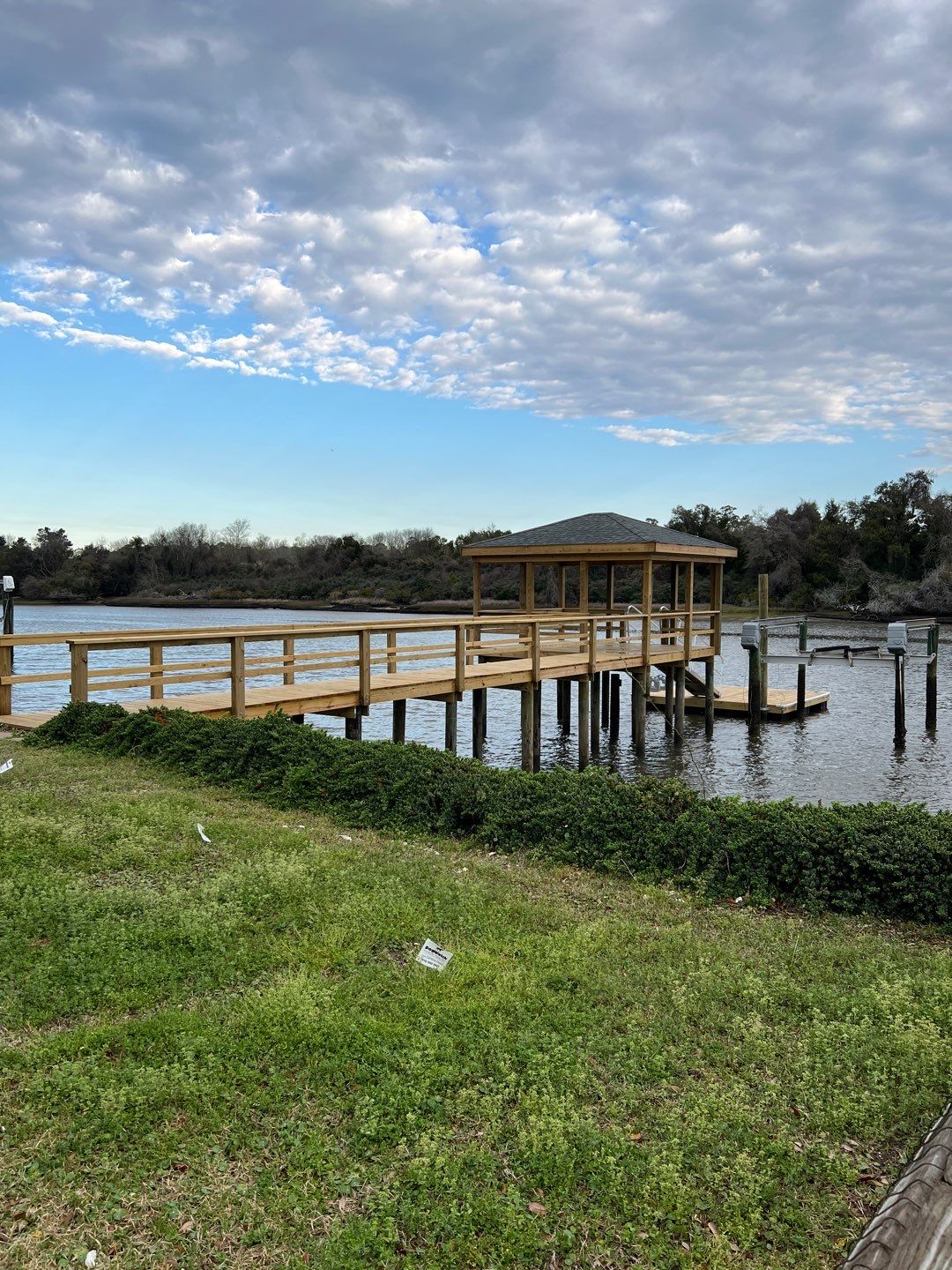 Dock using Wood Sealant by DuraSeal