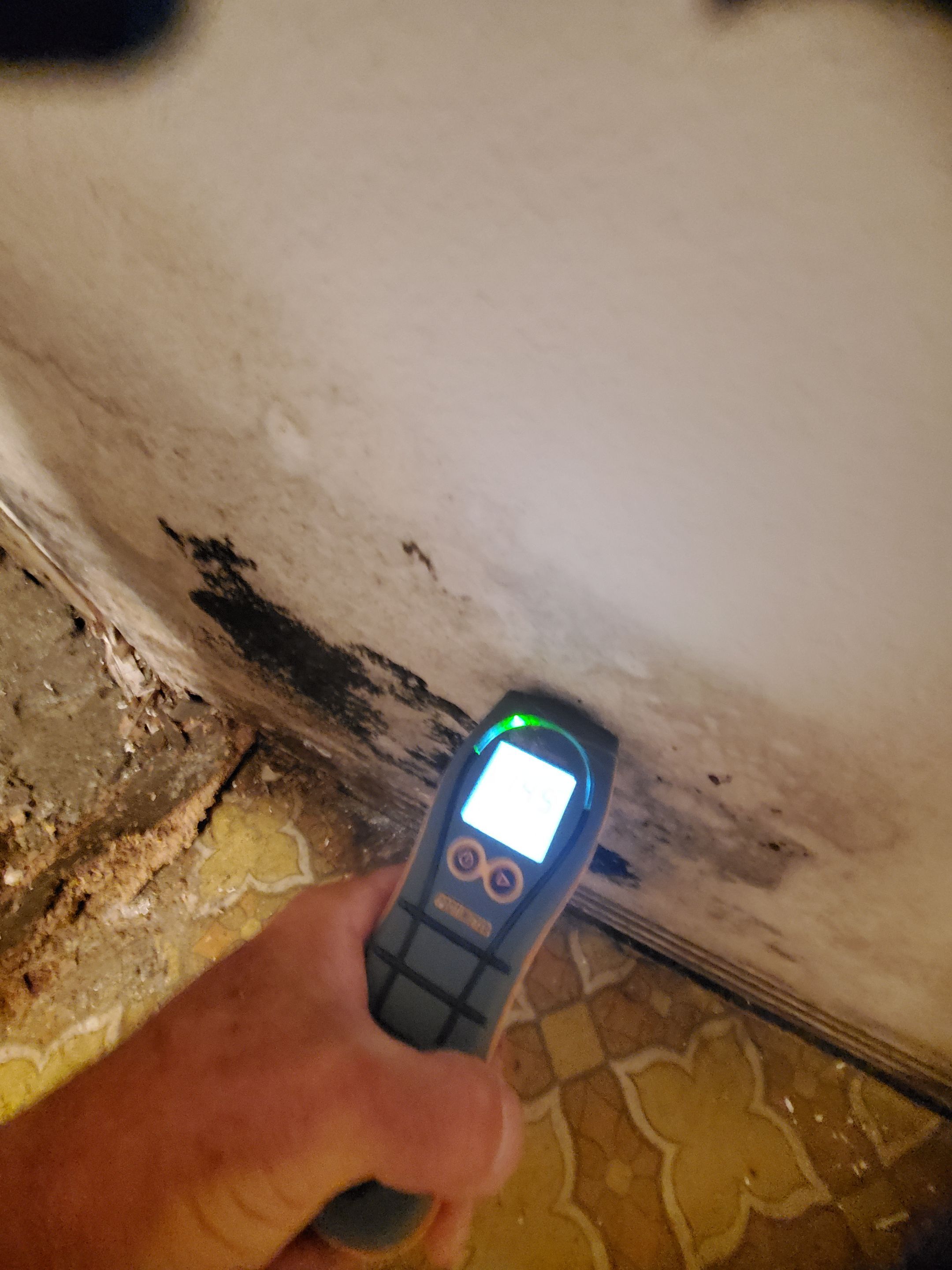 Water Damage using Air Movers by Construction Now LLC