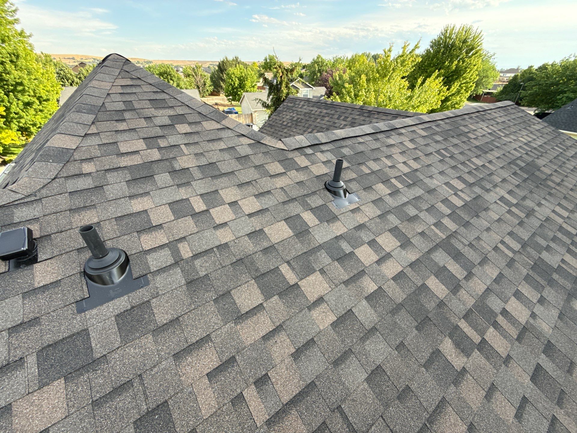 Boise Residential Roof Replacement Featuring Multi-Toned Architectural Shingles by Olive Roofing