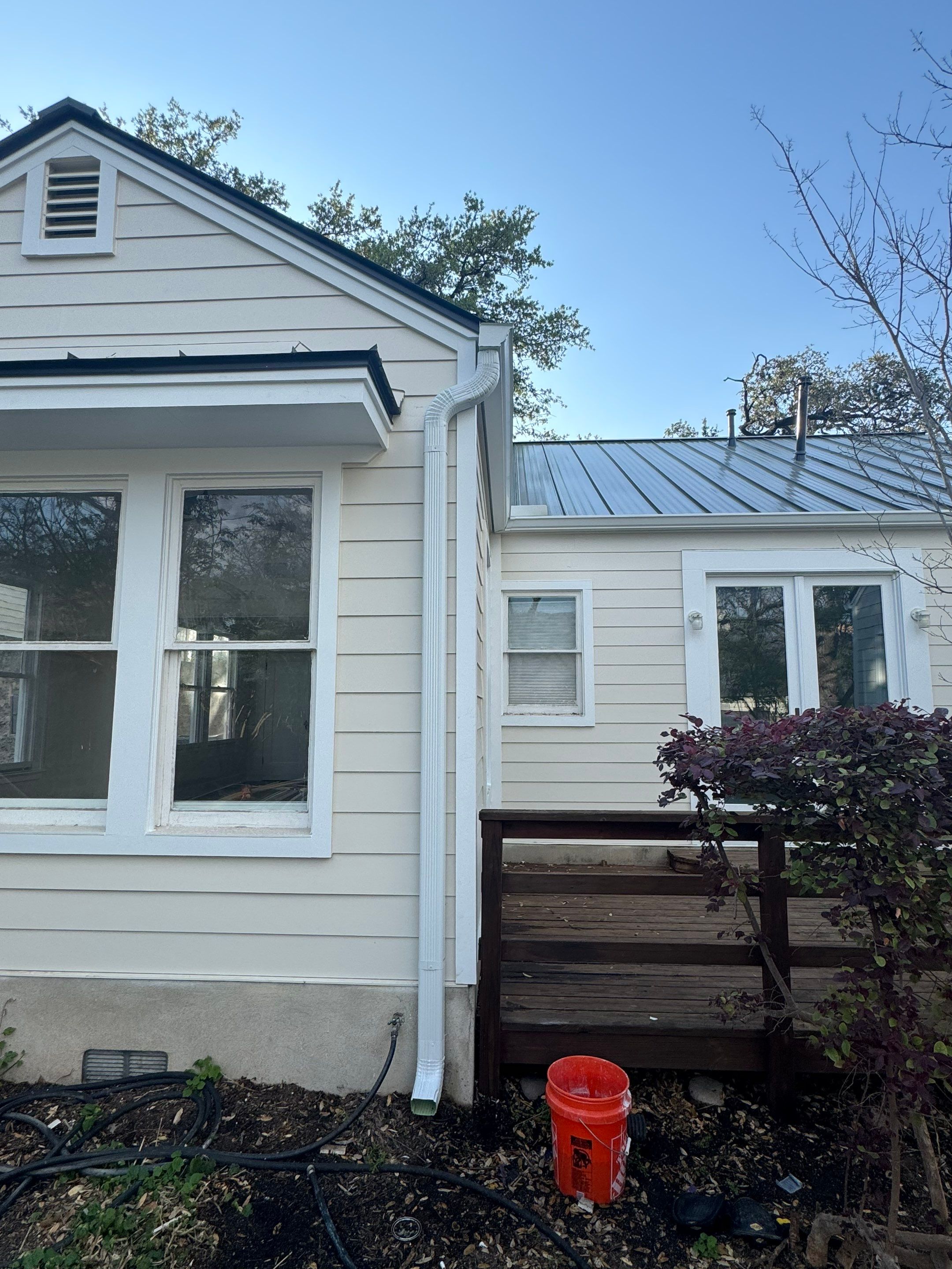 Metal Roof Replacement, Siding, Insulation, Windows, & Gutters. by Action Exteriors Austin