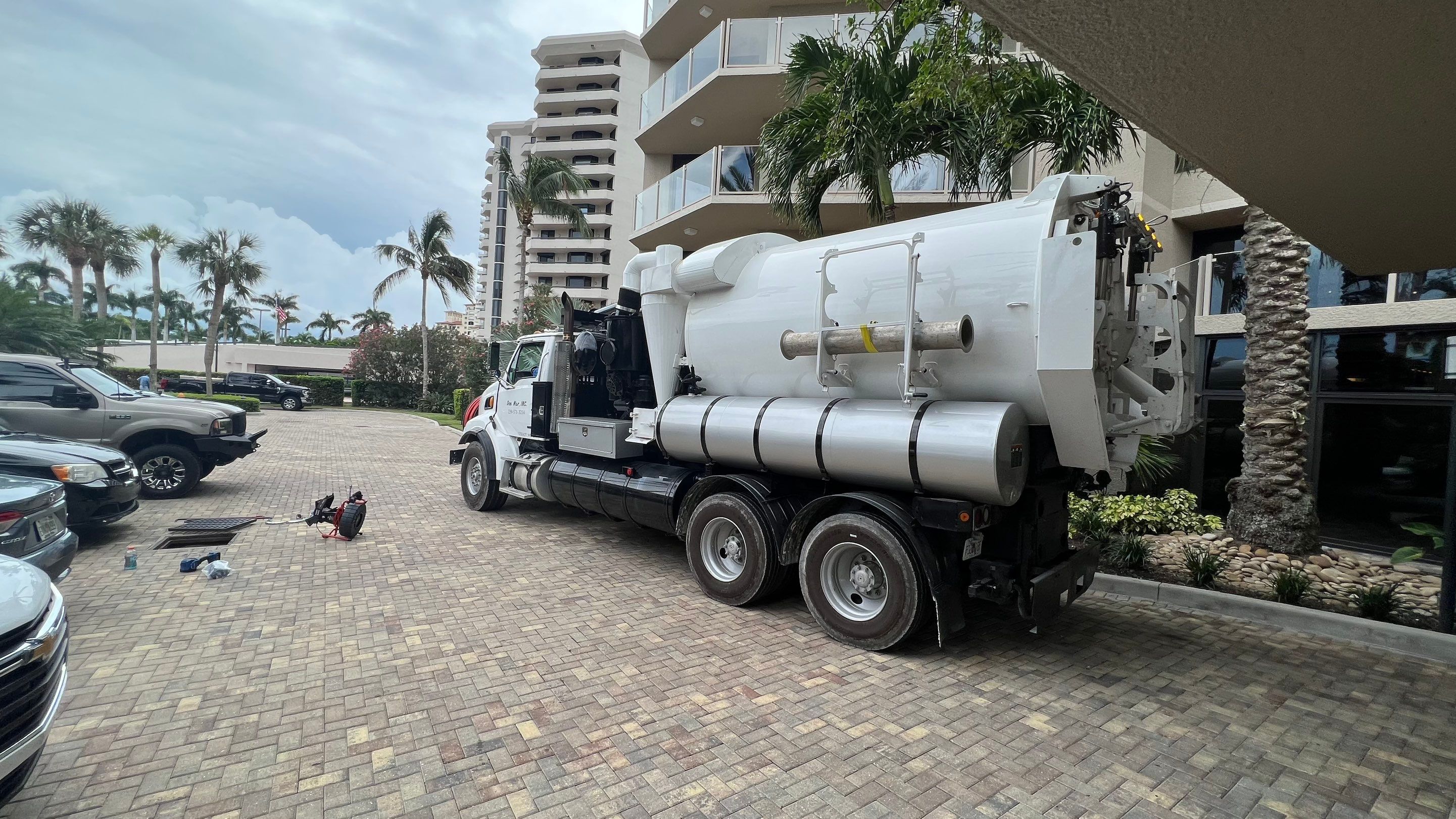 Condo Storm Water System Maintenance by APS Power & Water
