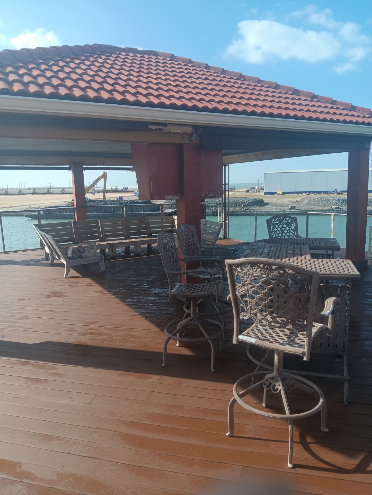 Waterfront Walkout Waterproofed! by Bayfront Roofing and Construction