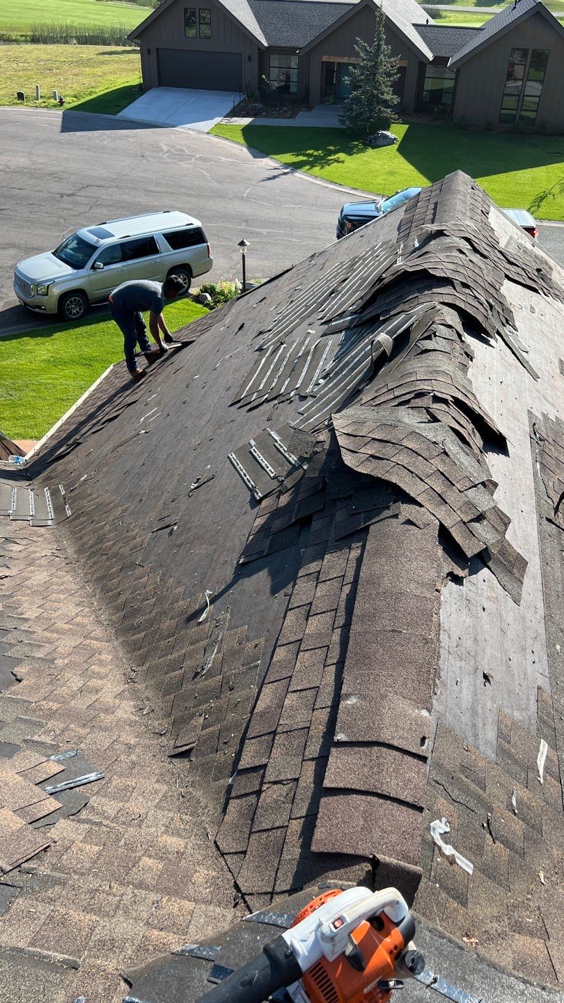 GAF Timberline HDZ - Pewter Gray by Montana Roofing Solutions