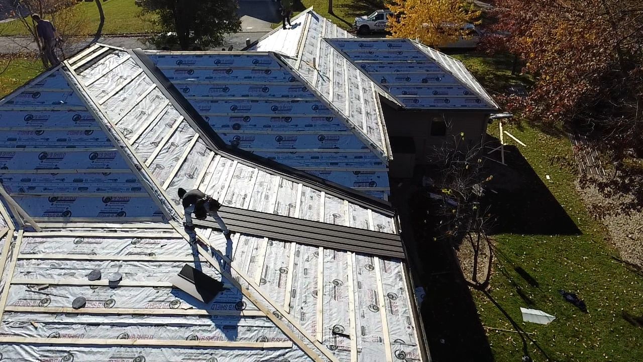 Exposed Fastener Metal Roof Replacement – Ossian, IN by 4Ever Metal Roofing