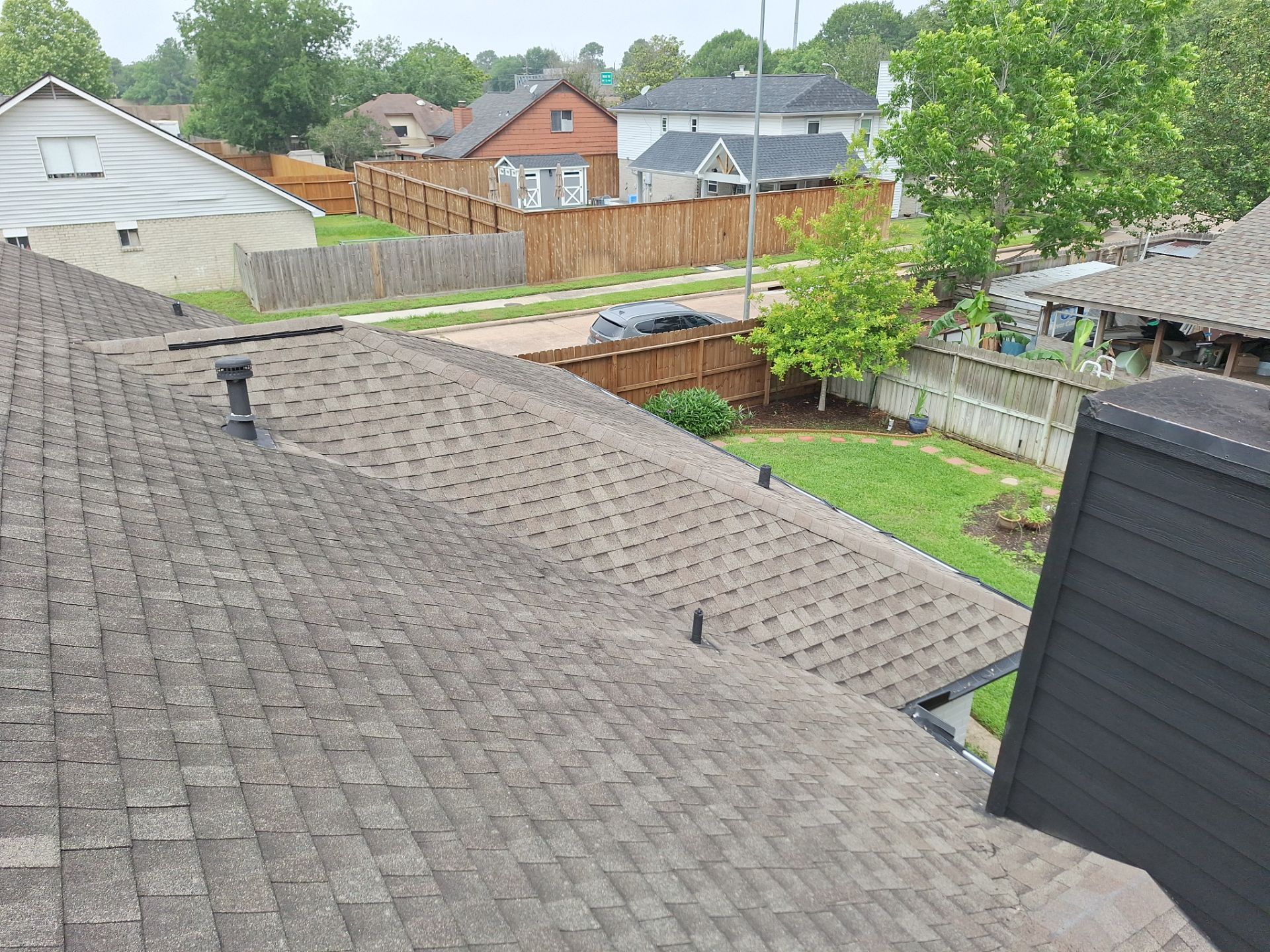 Project in Houston by Roofing Technologies Unlimited