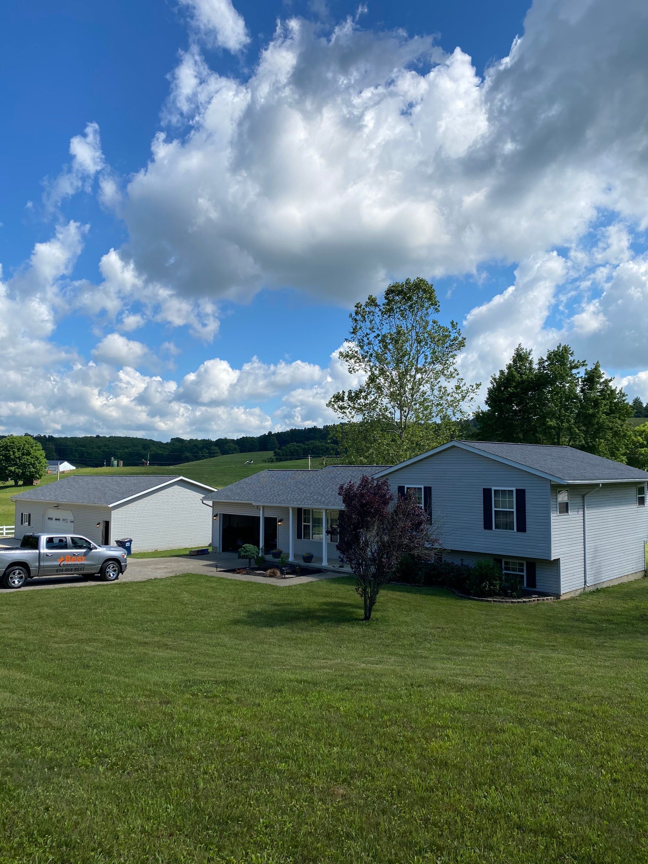 New Roof Installation by Best Exteriors Inc