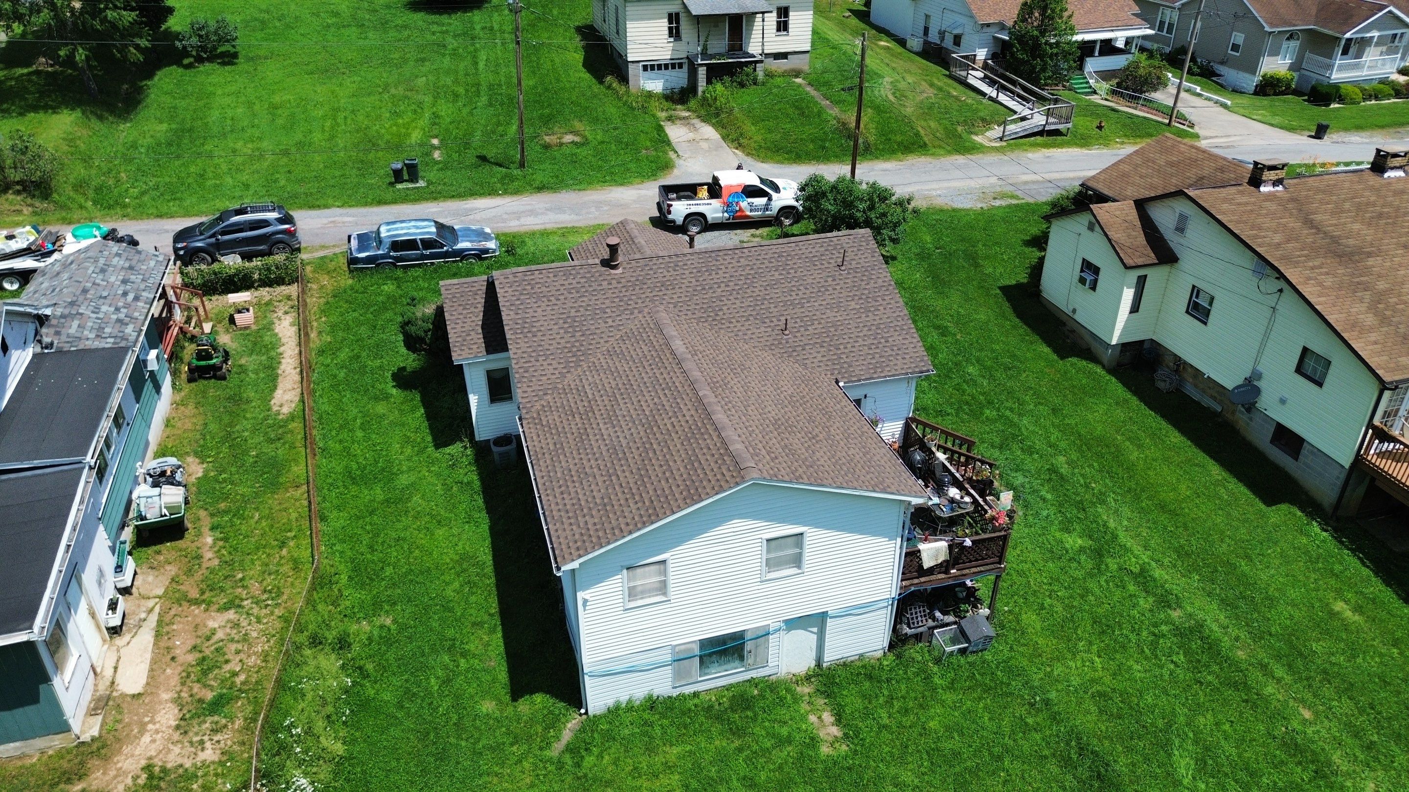 Residential Roofing Installation using GAF Timberline HDZ Barkwood by Rainstoppers Roofing