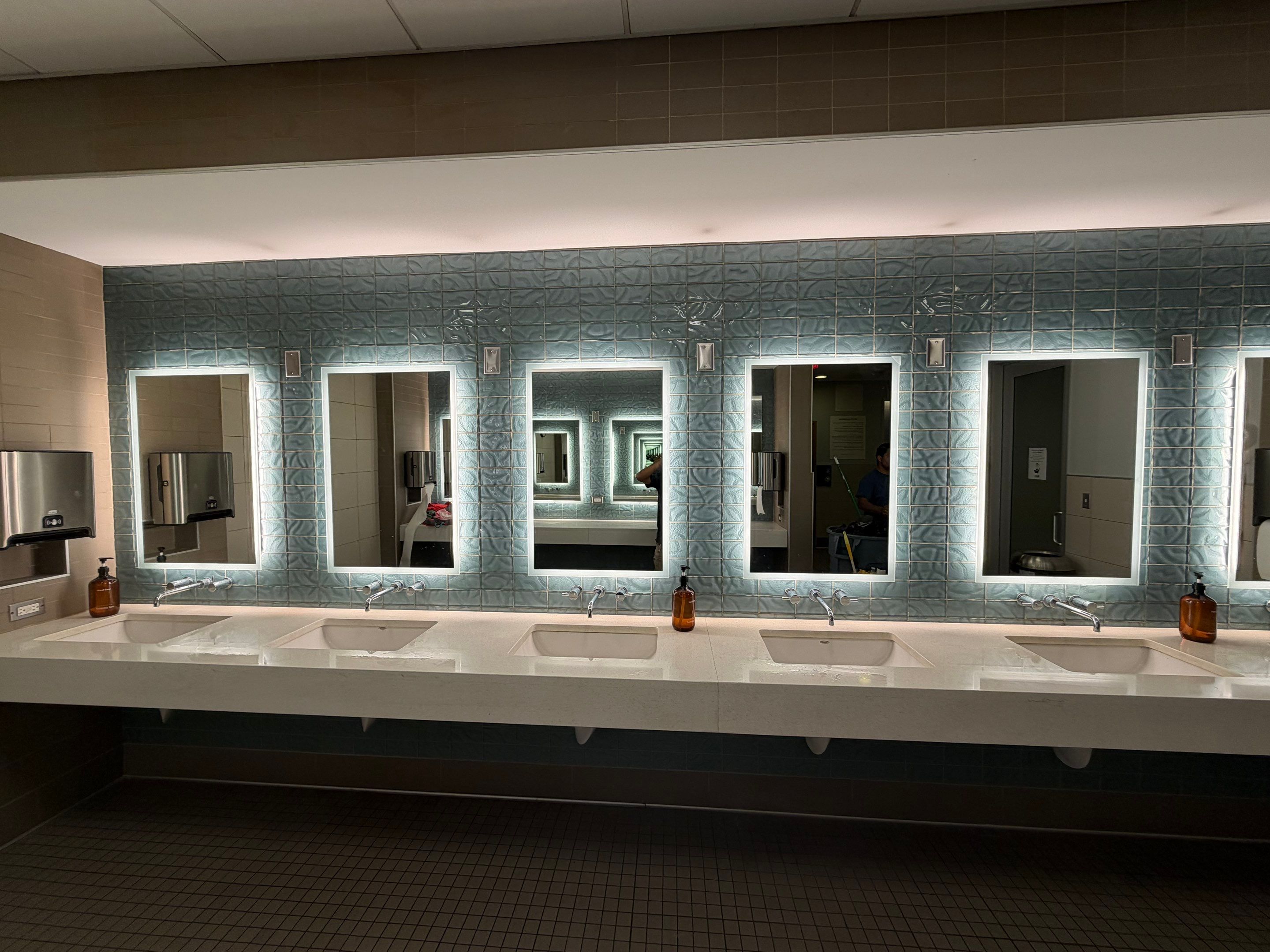 Woodbridge One Life - Men's and Women's mirrors and backsplash by Nova HomeWorks