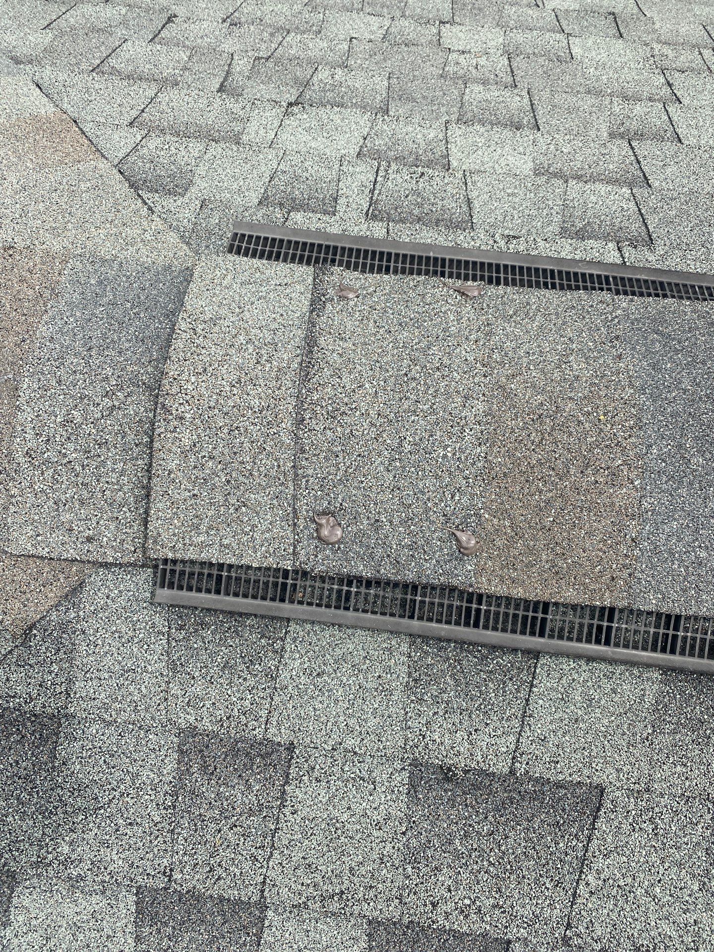 Hail Damage using Owen's Corning Duration (Lifetime) Shingles by Roof Repair Company