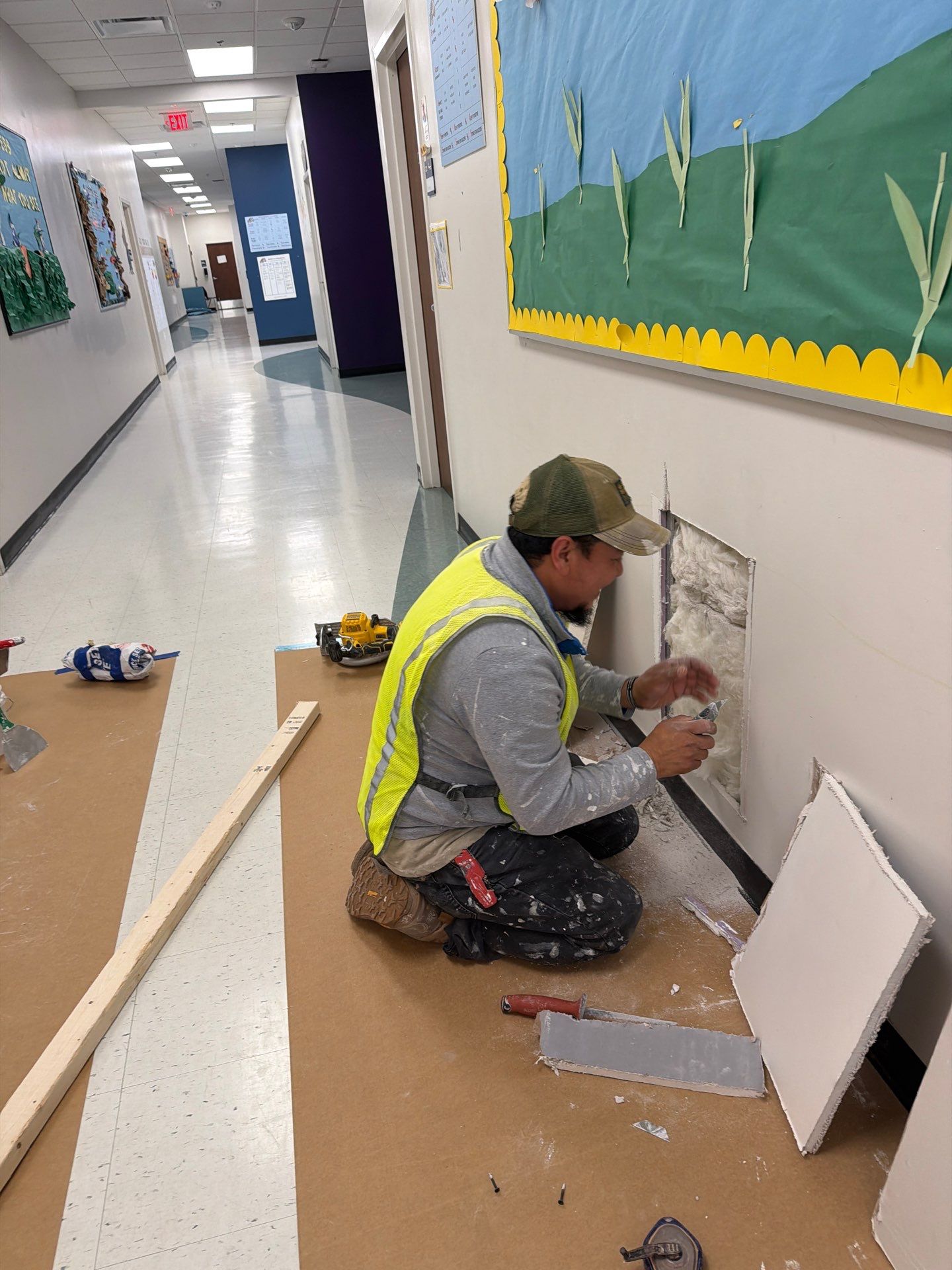 Commercial - Rivermont School  by Rodriguez Drywall And Paint 