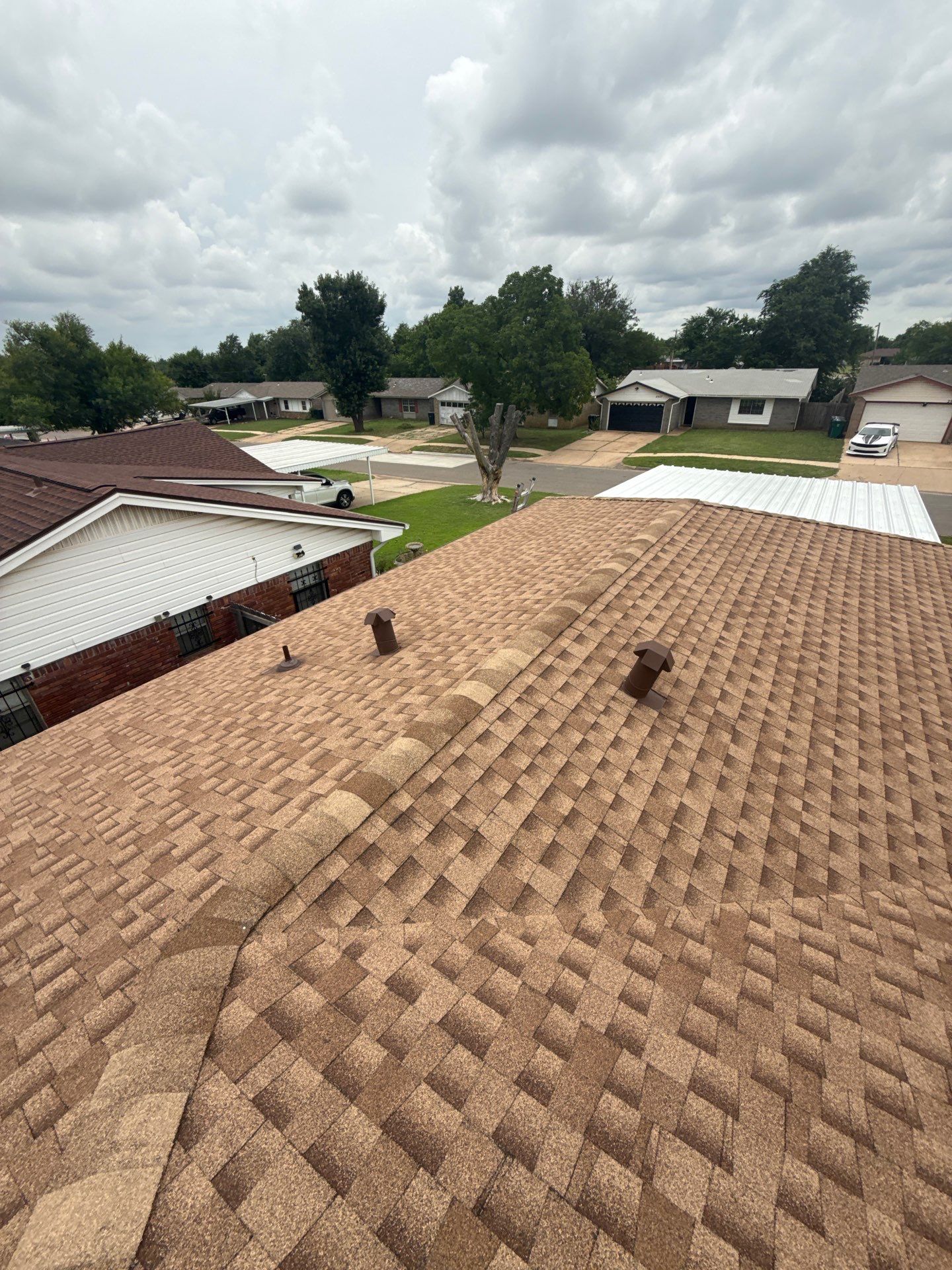 roof & carport replacement in Oklahoma City by McCann's Roofing and Construction