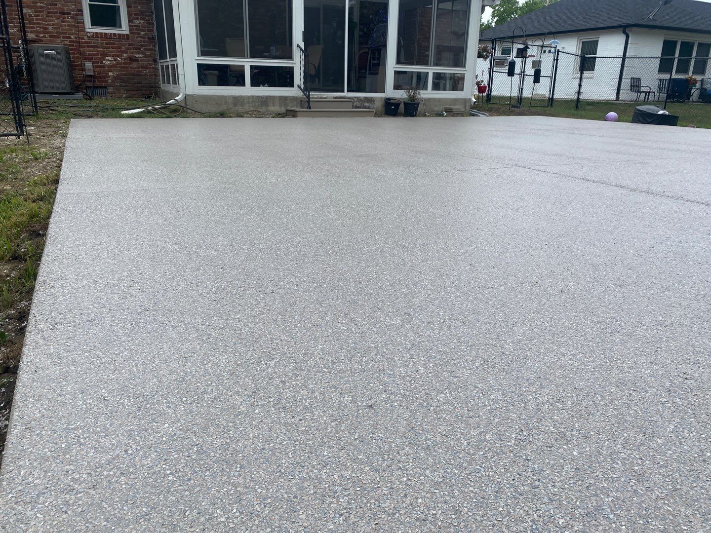 Patio Installation using Fieldstone by Your1DayFloor.com