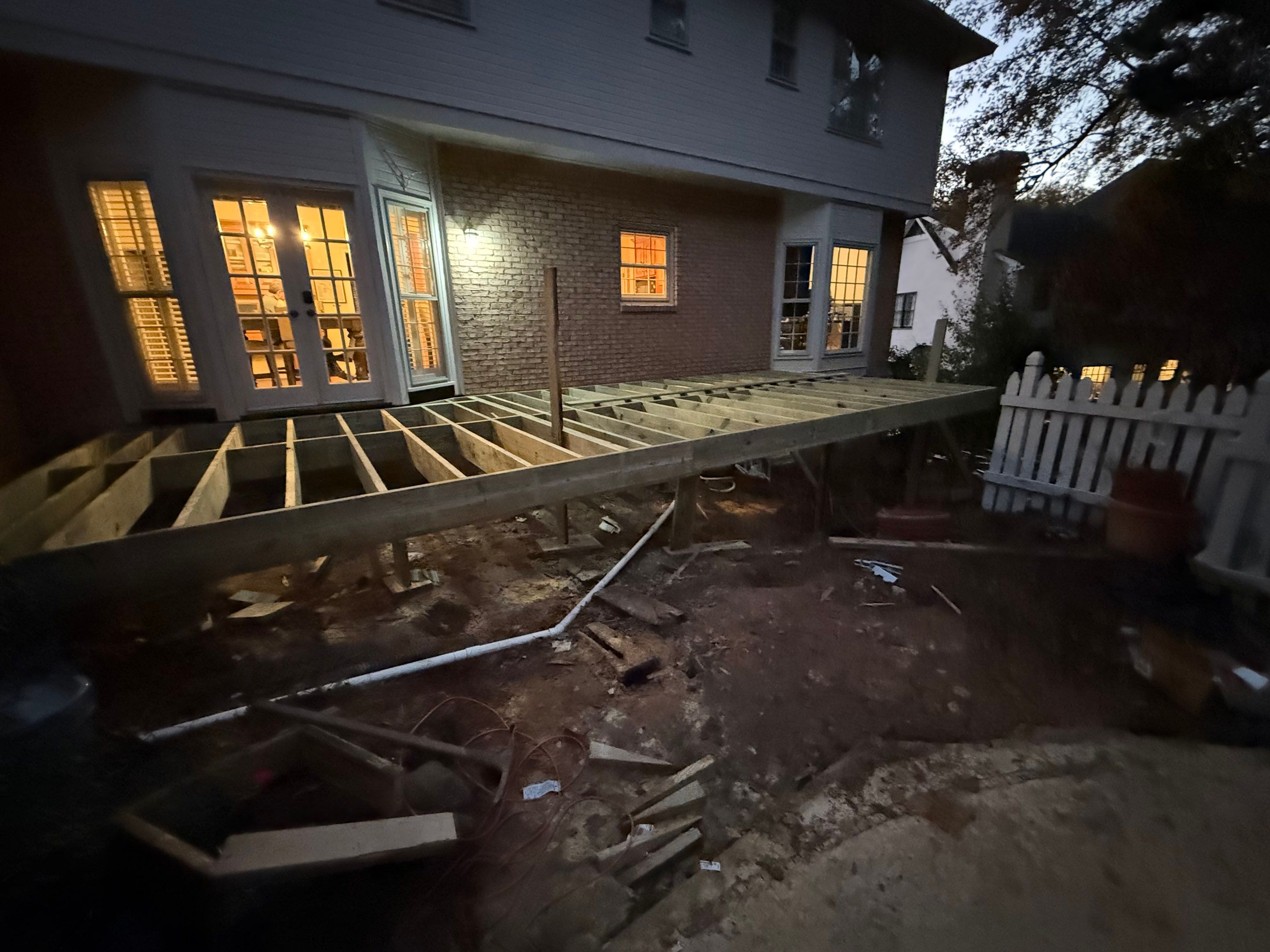 Custom Screened-In Porch and Multi-Level Deck Addition in Atlanta by Swift Home Renovations