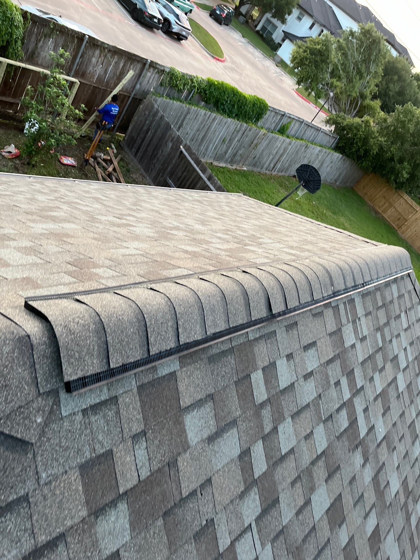Residential Roofing Installation using Owen's Corning Duration (Lifetime) Shingles by Roof Repair Company