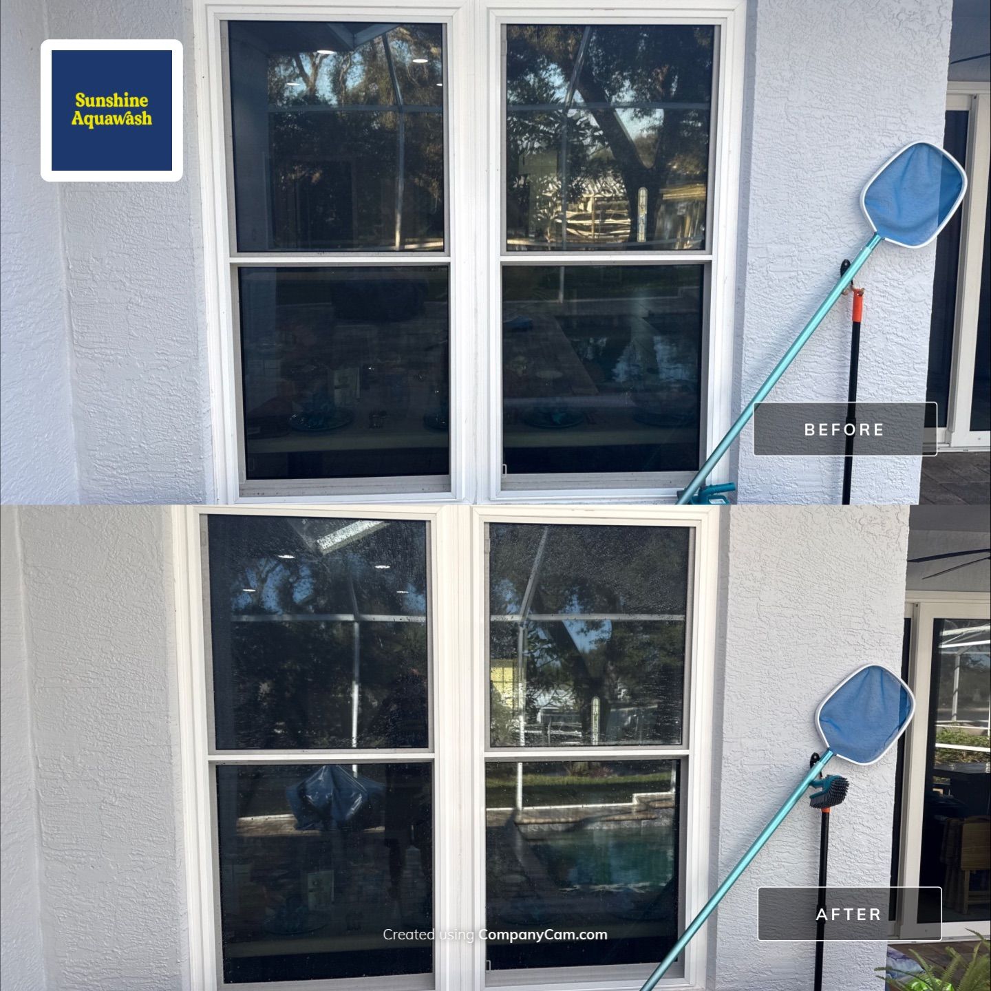 Paver Pool Deck Cleaning & Pool Cage Cleaning in River Point of Manatee – Bradenton, FL by Sunshine AquaWash