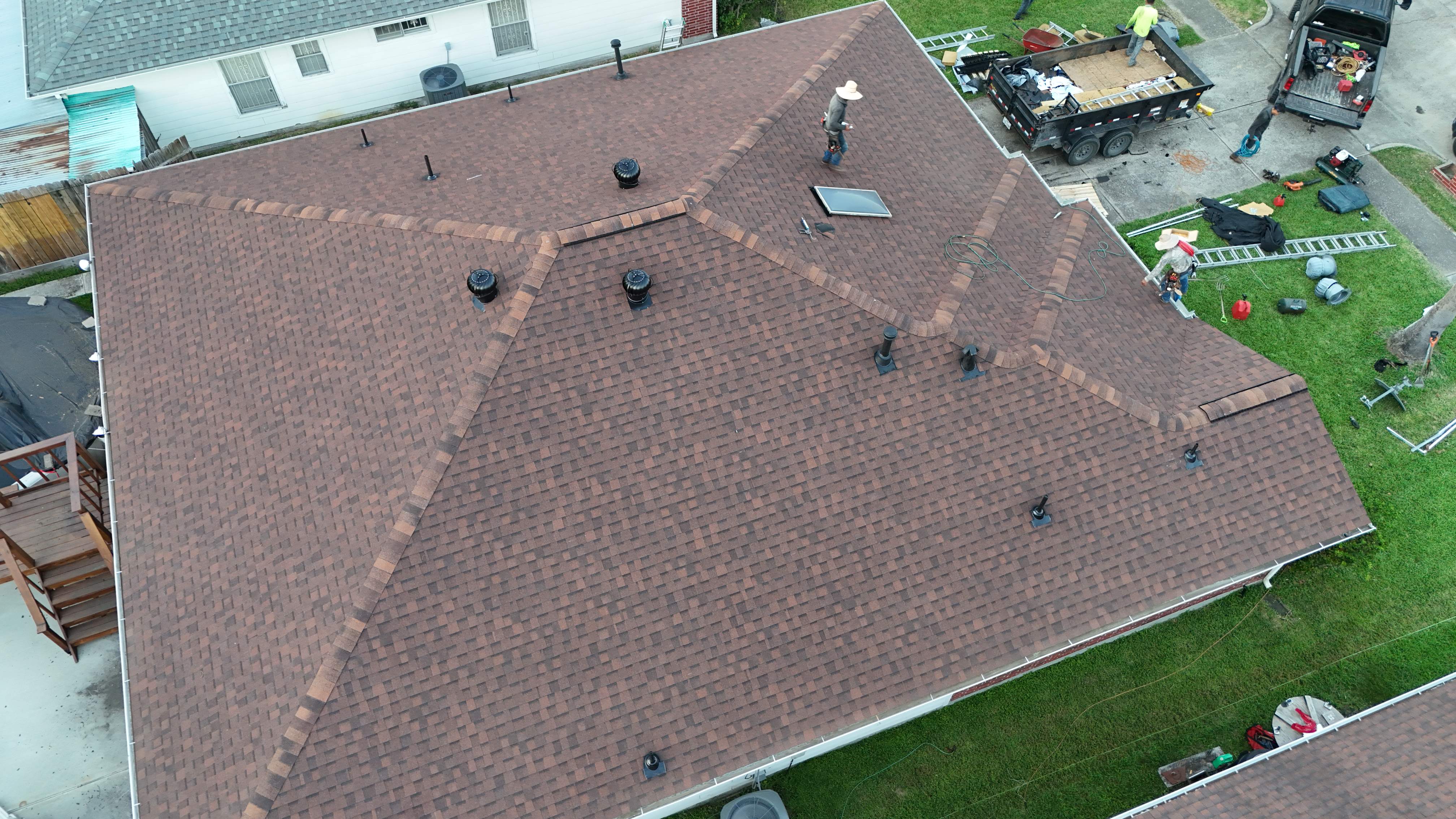Roof Replacement with Skylights — Channelview, TX by PL Roofing & SB Roofing, LLC.